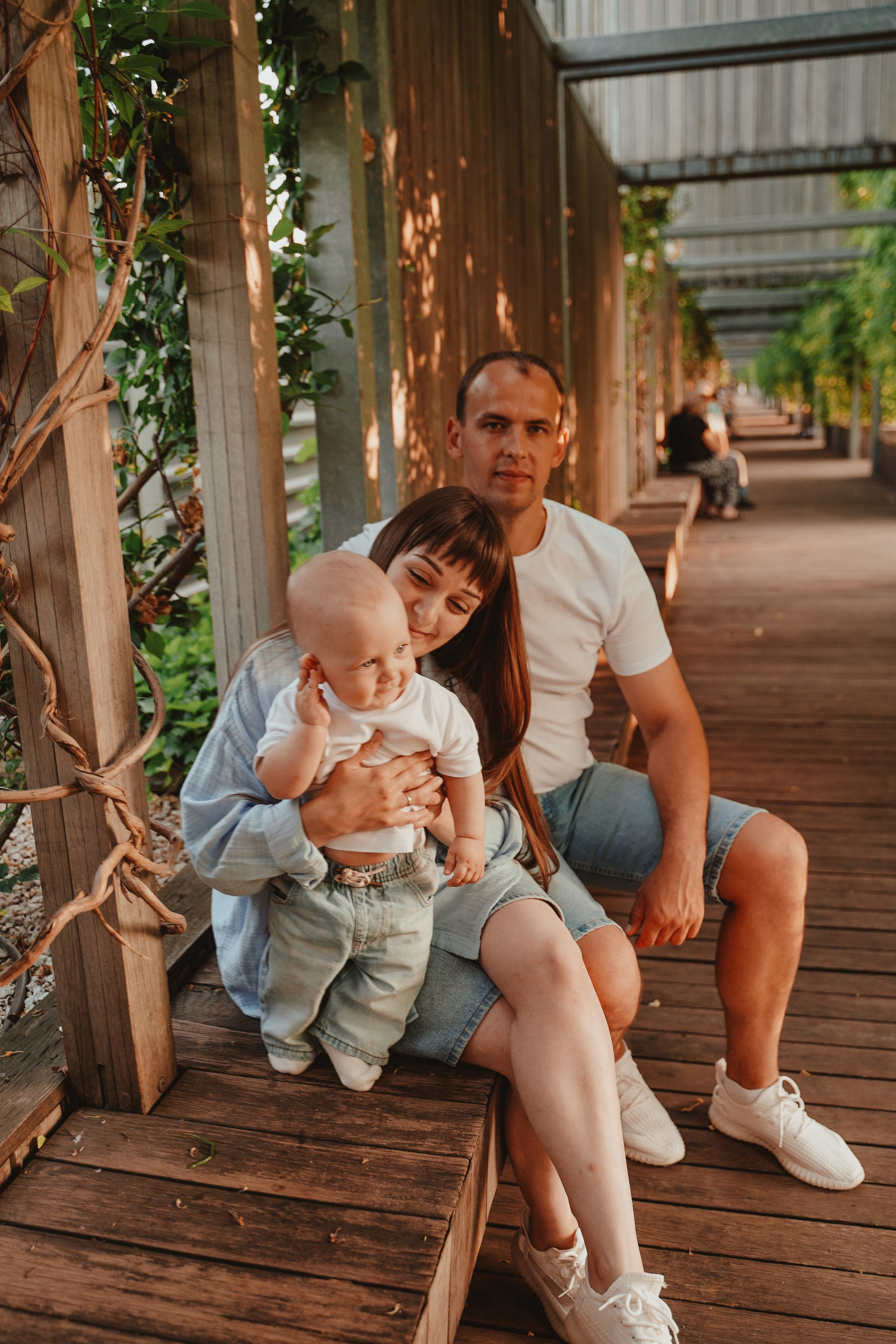 Семейная фотосессия в парке Галицкого. Семейный и женский фотограф в Краснодаре Анастасия Приймак