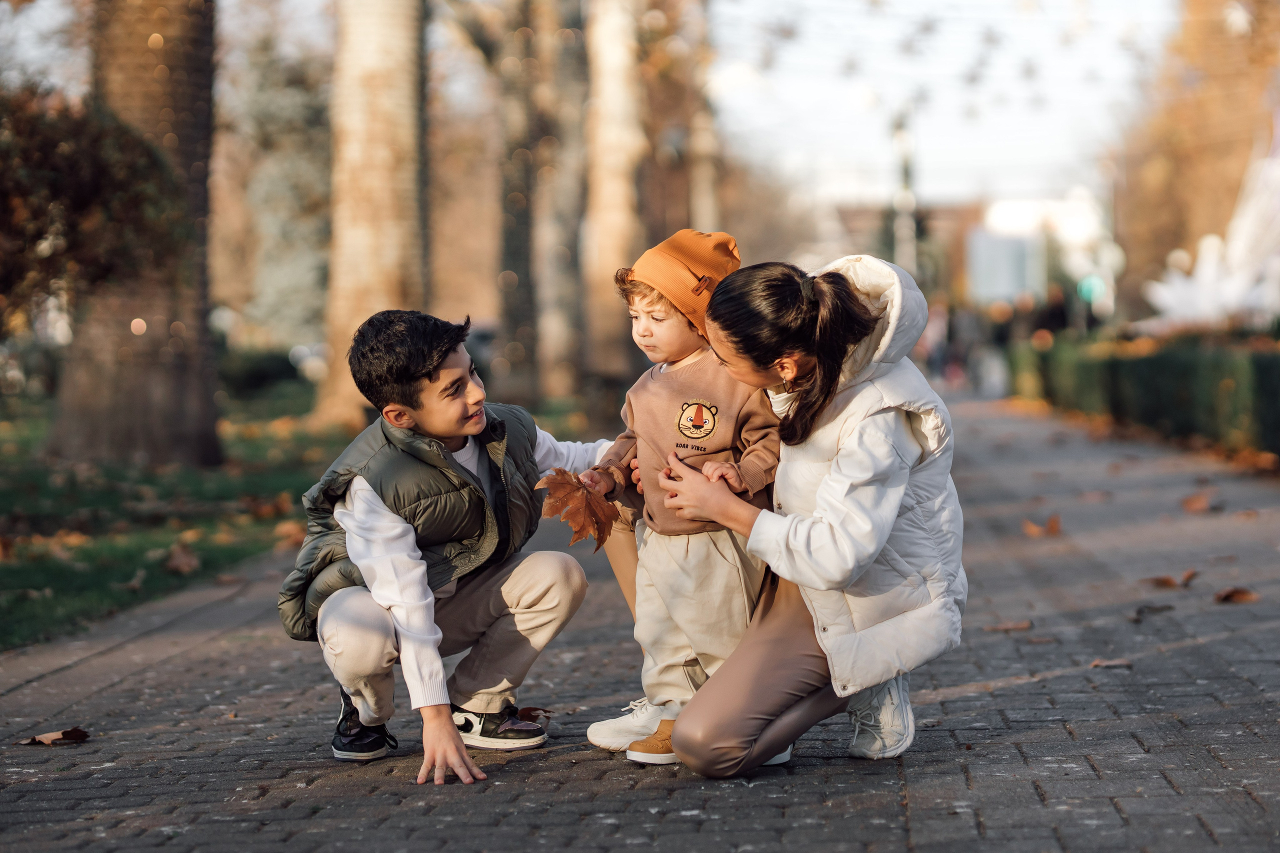 Мама и трое деток, фотосессия в день матери. Фотохудожник Наталия Кирсанова