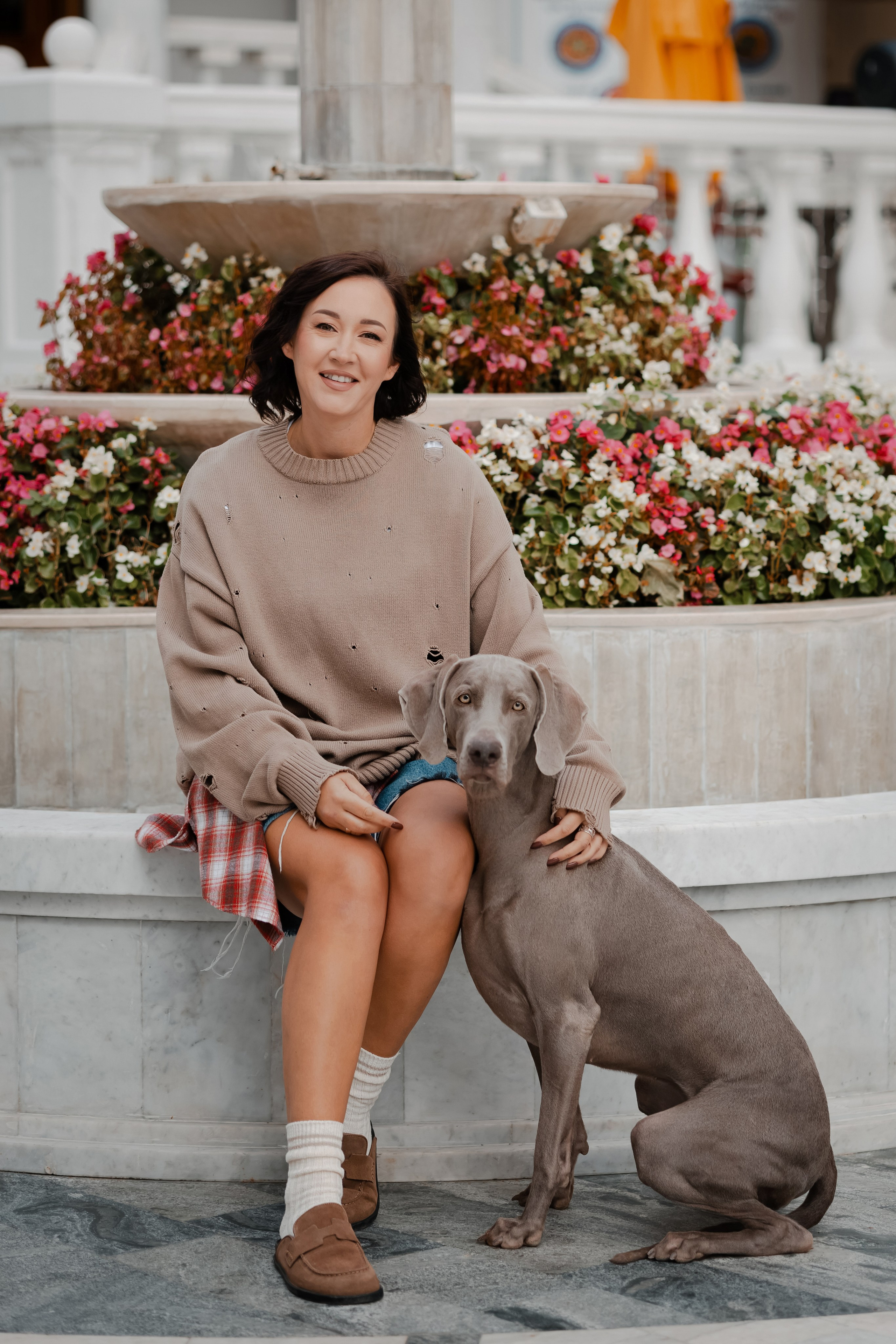 Фотосессия на набережной Ялты. Фотограф-анималист в Краснодаре Маша Мельникова