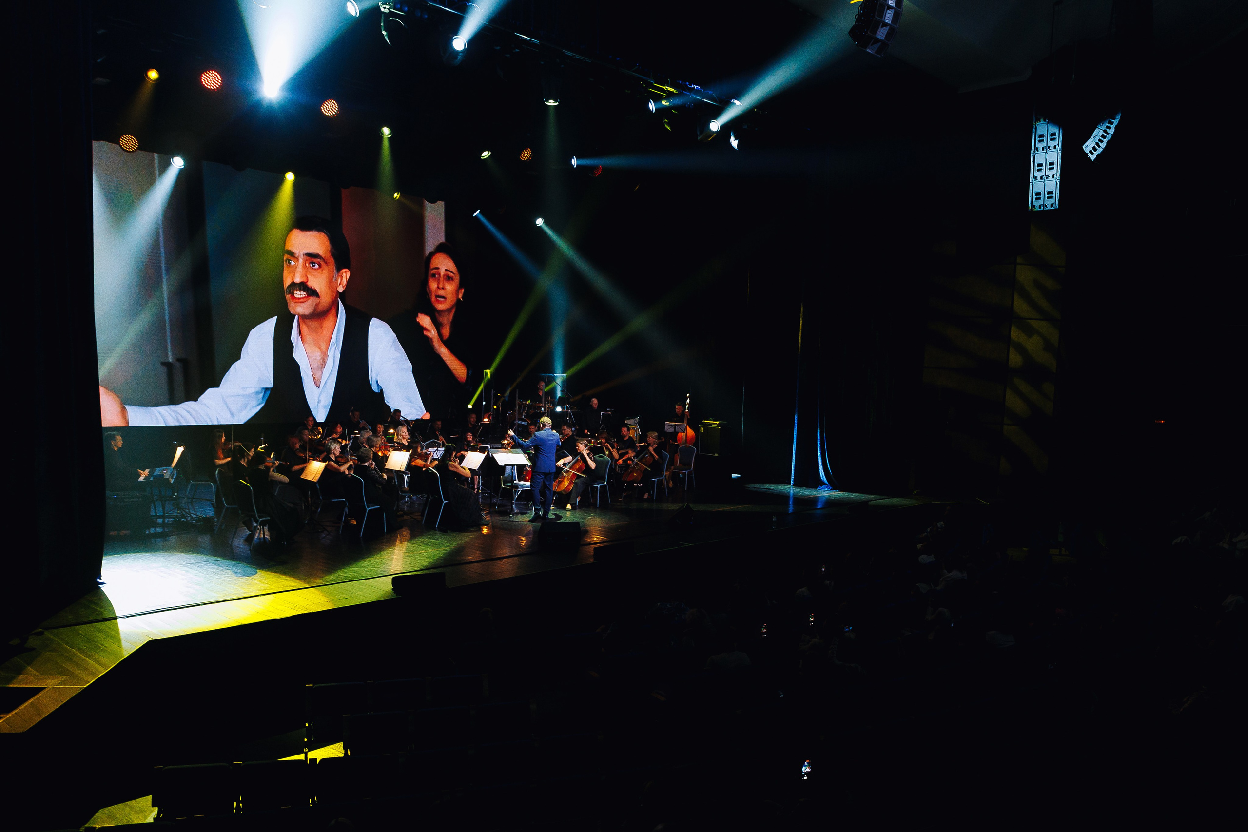 Symphony of the cinema (Turkish TV series) at Amber Hall. KRIS KRUPINNIKOVA