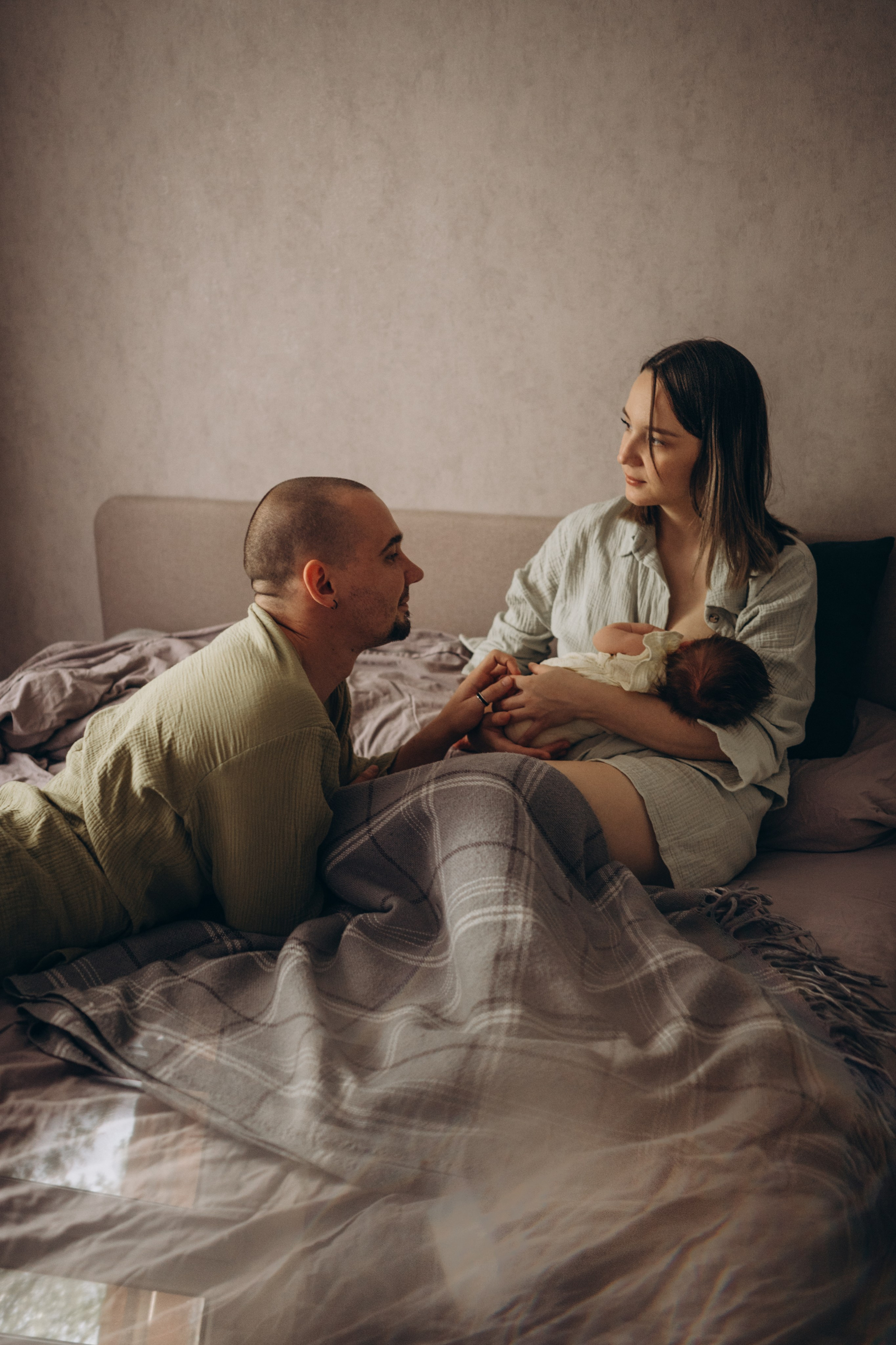 Андрей, Александра и Любочка. Фотограф Горбенко Анна