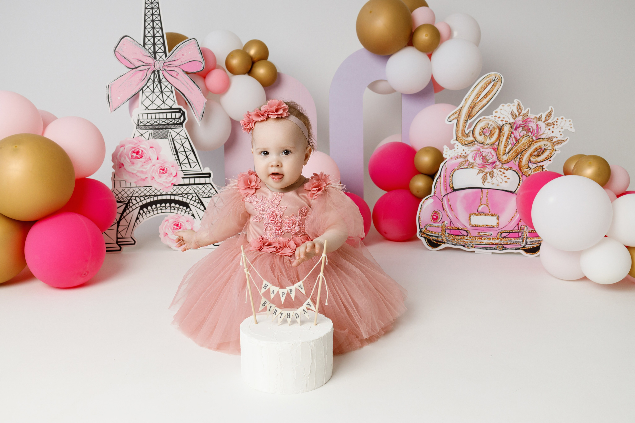 Мой первый тортик. Фотограф новорожденных в Чебоксарах Елена Смолина