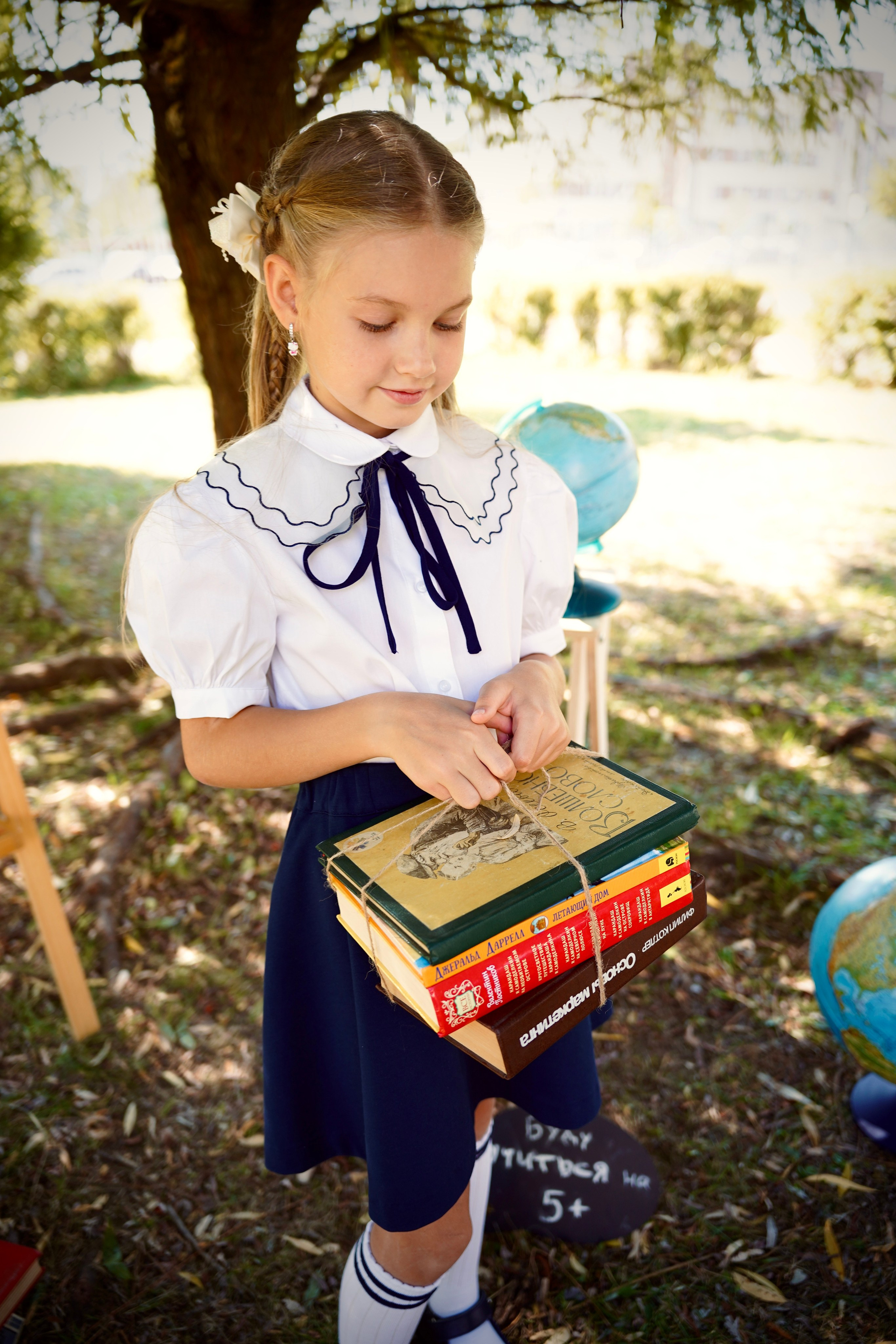 День знаний № 2. Семейный и детский фотограф Александра Гвоздикова