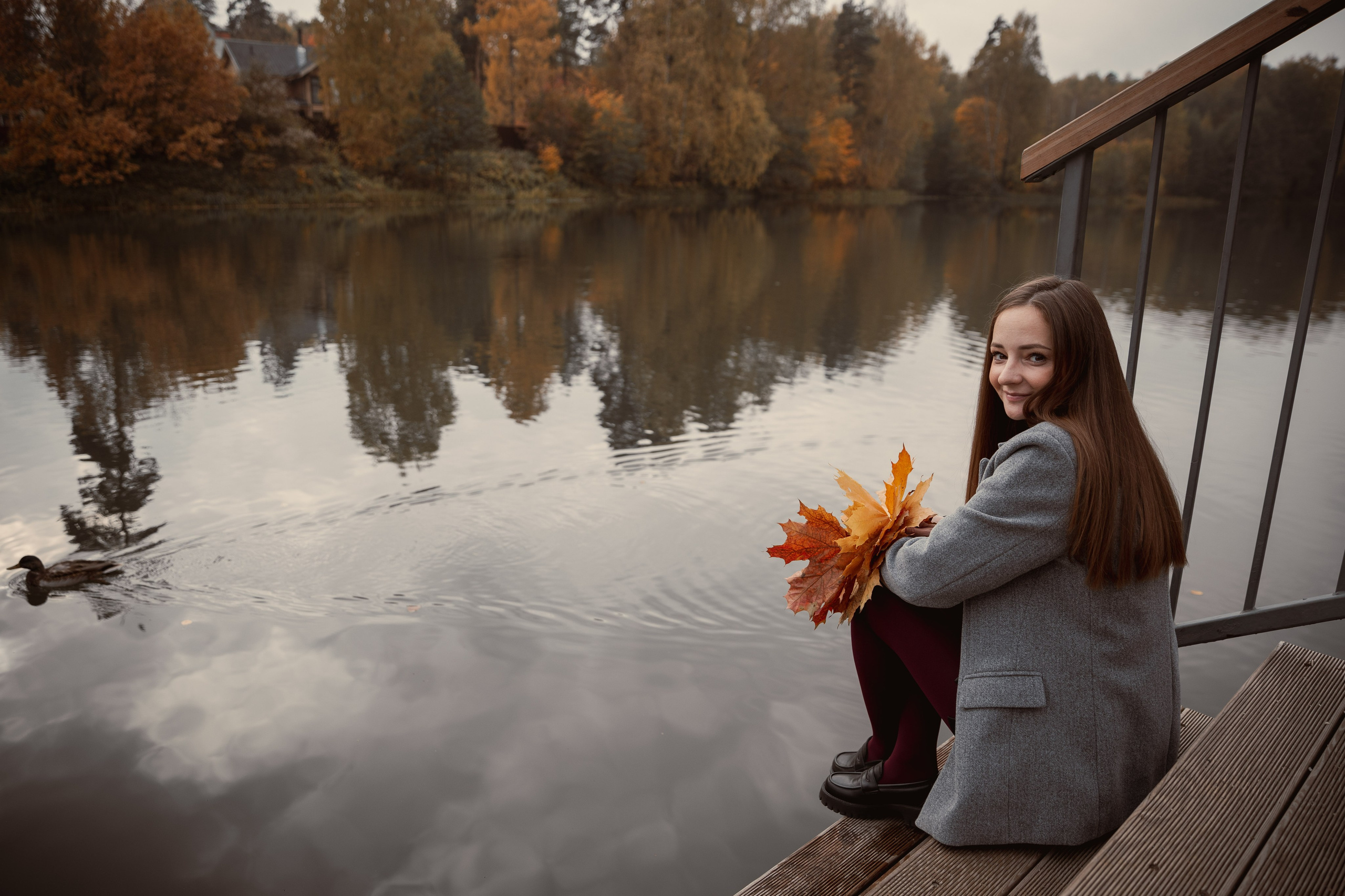 Осенняя прогулка с сыном. Индивидуальный и семейный фотограф Ирина Москвичёва