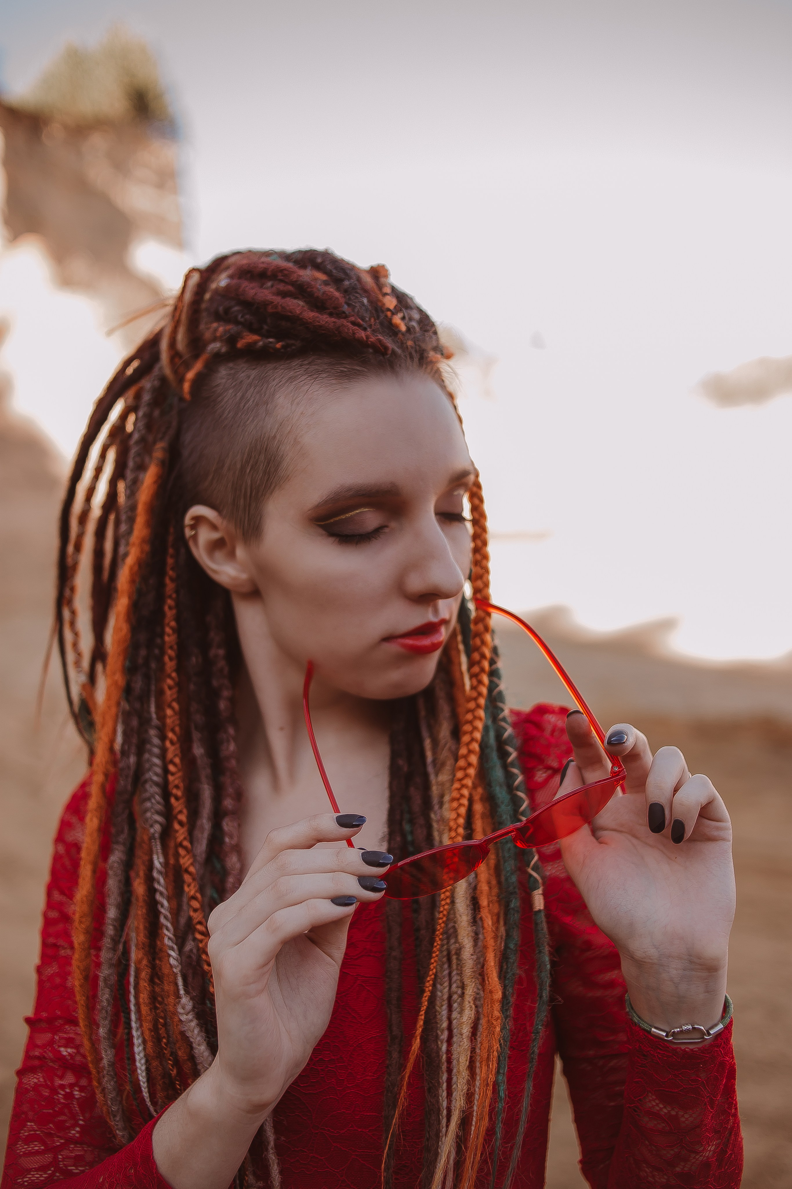 Марина. Песчаный карьер. Фотограф Регина Крикунова г. Красноярск