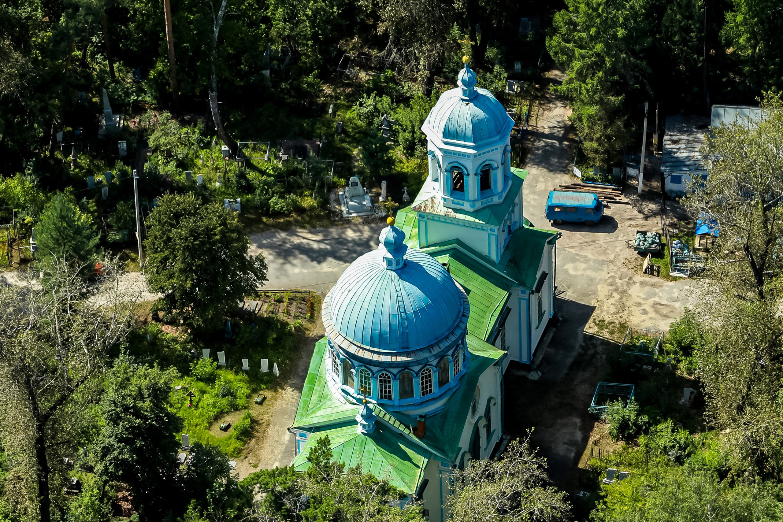 Город с высоты птичьего полёта. Фотограф Андрей Гузеев