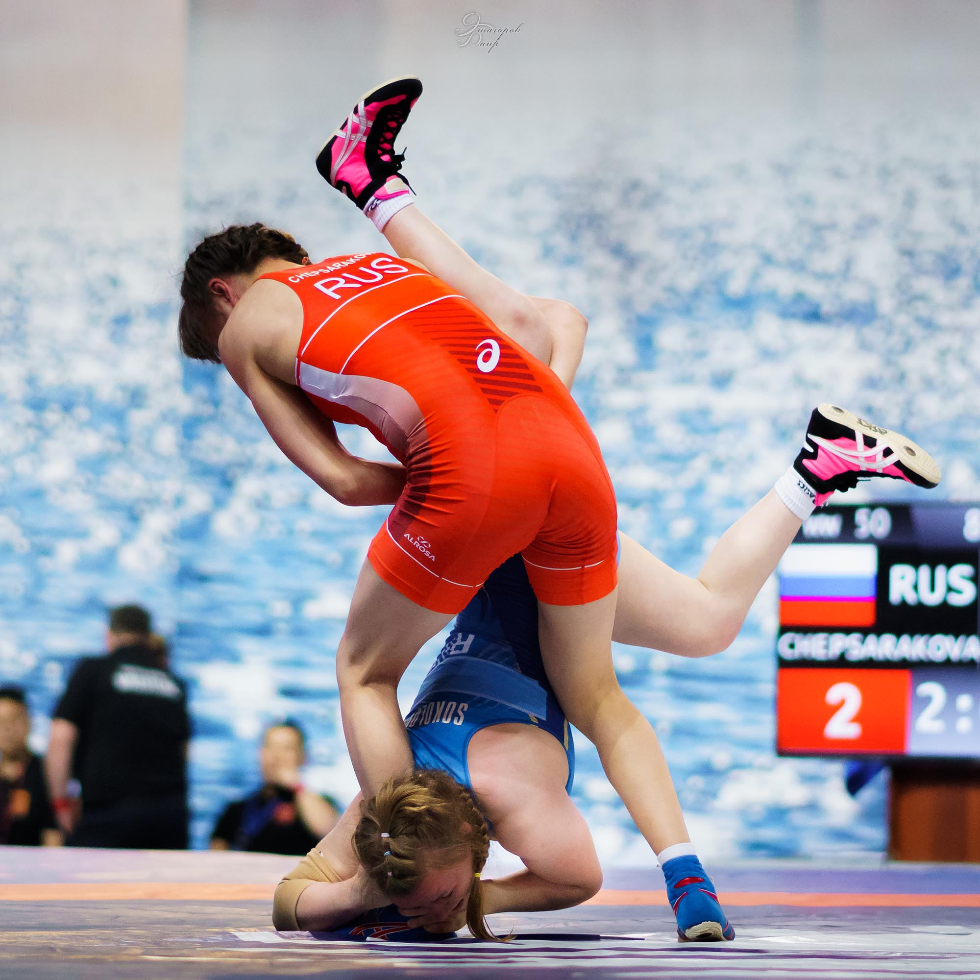 Вольная борьба. Фотограф Улан-Удэ Этагоров Баир