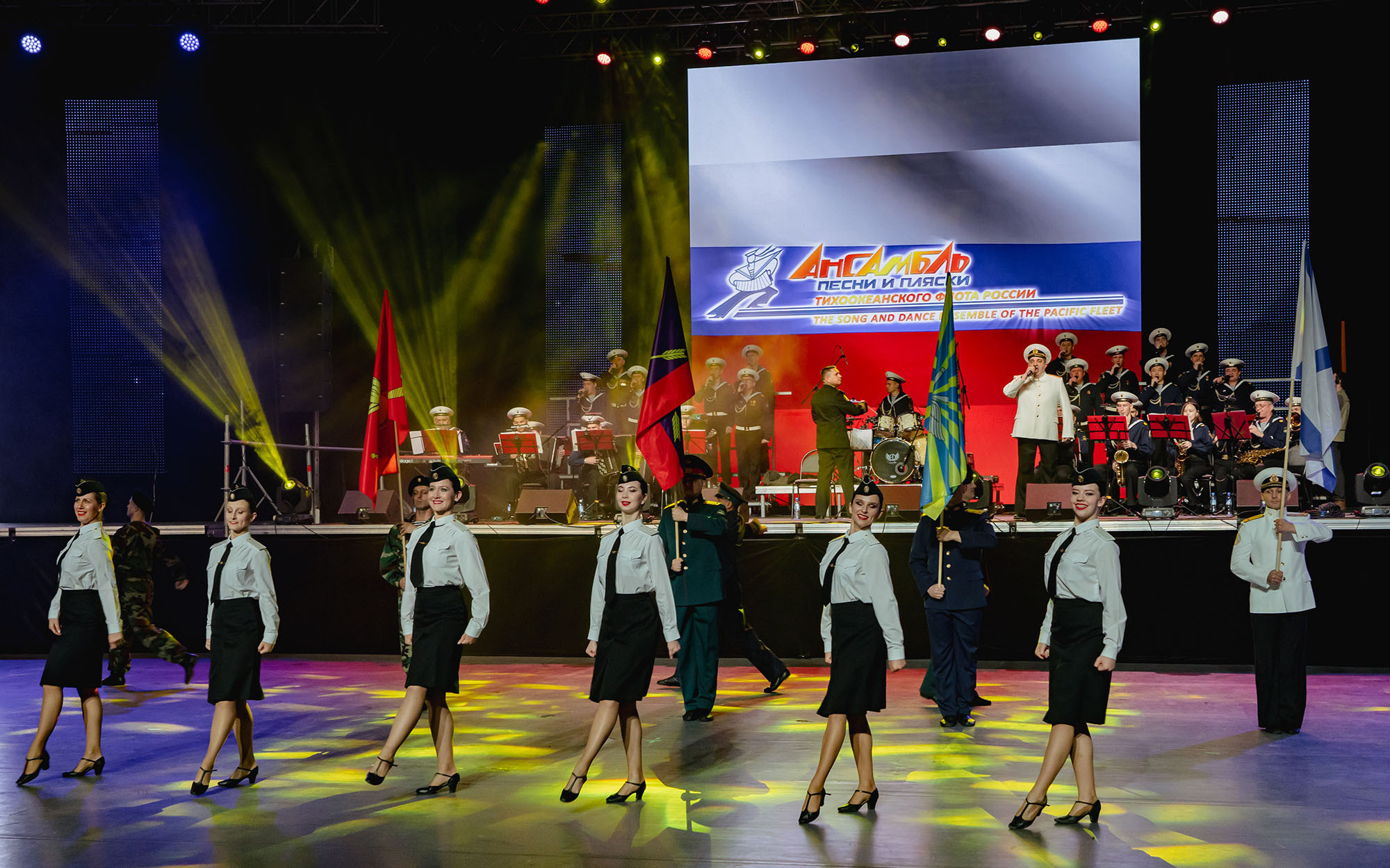 Концерт ансамбля песни и пляски Тихоокеанского флота. Фотограф Улан-Удэ Этагоров Баир