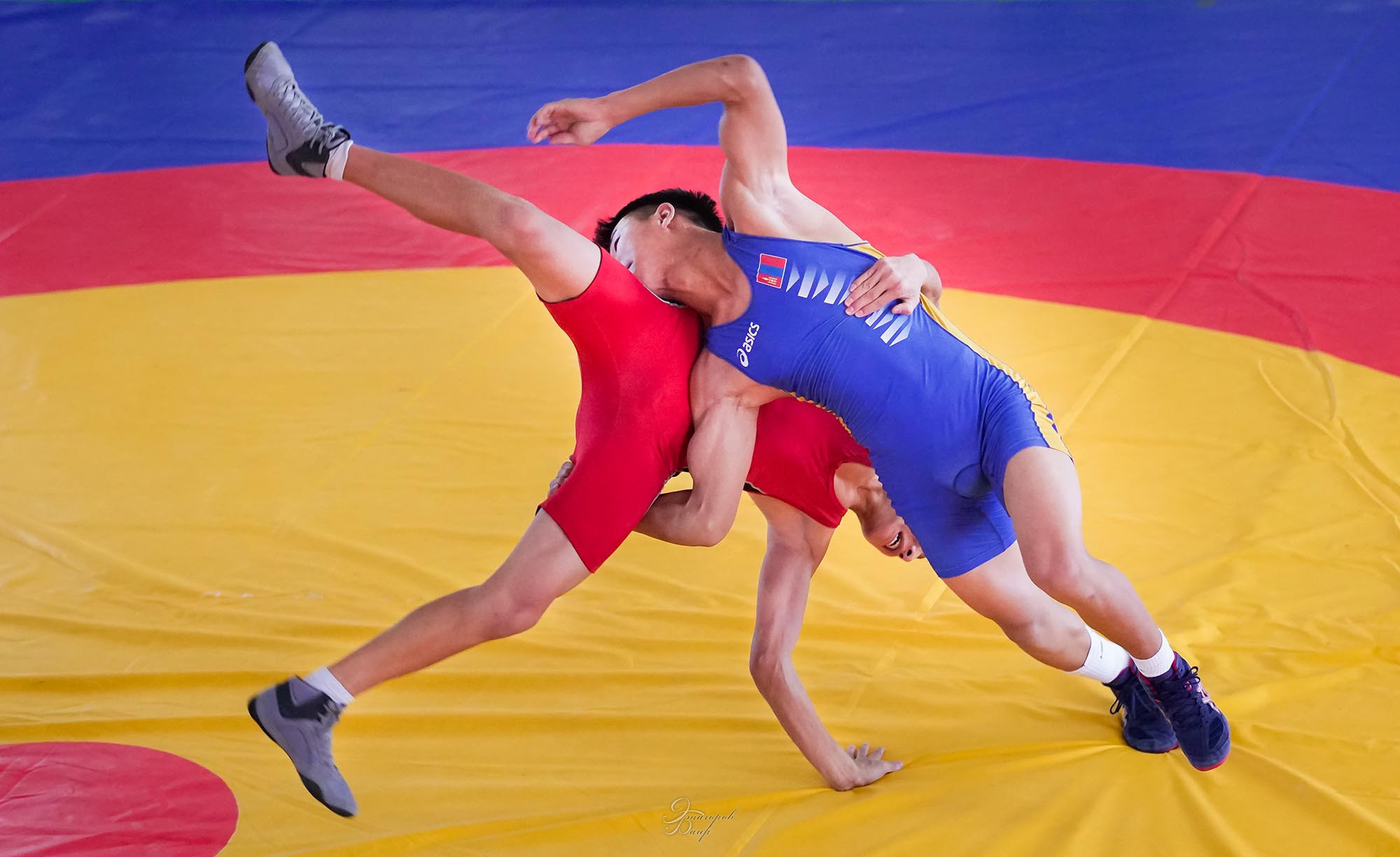 Вольная борьба. Фотограф Улан-Удэ Этагоров Баир