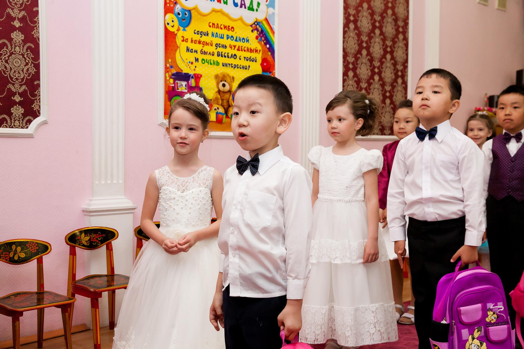 Выпускной утренник в детском саду. Фотограф Улан-Удэ Этагоров Баир