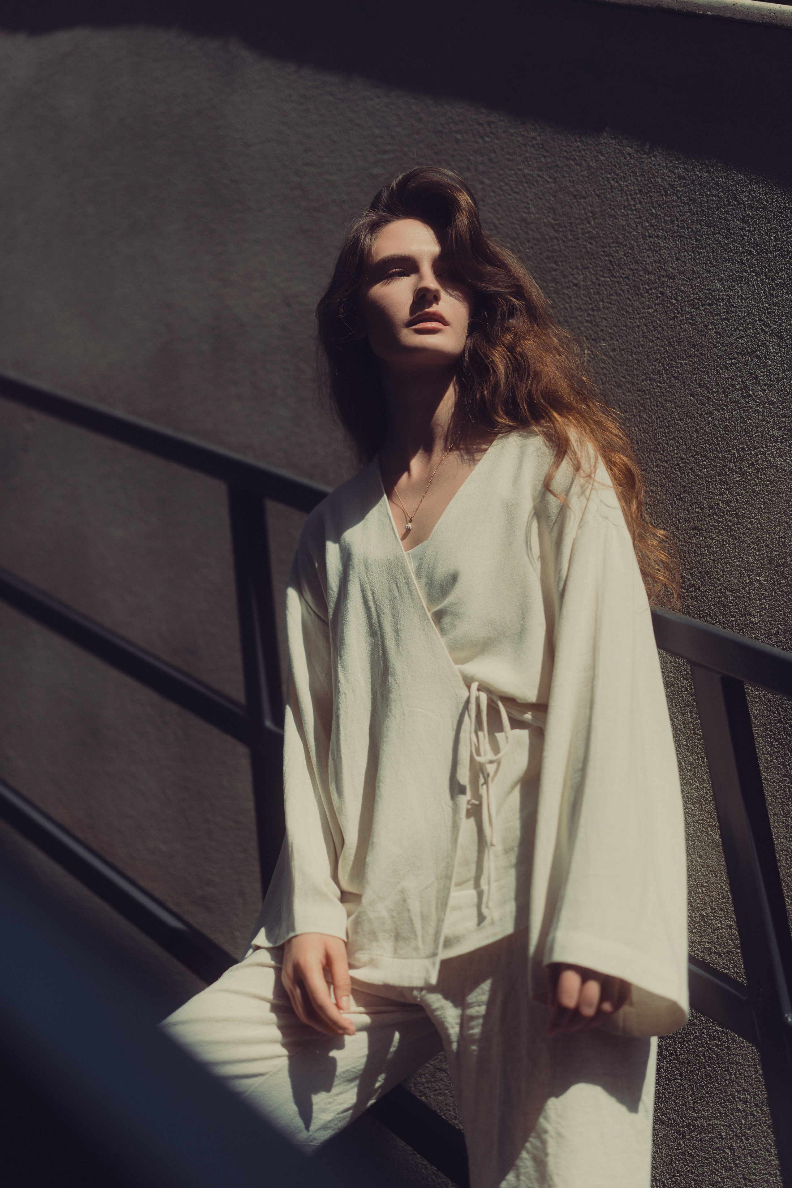 Прогулочная фотосессия с Настей около отеля Тасиго в Казани