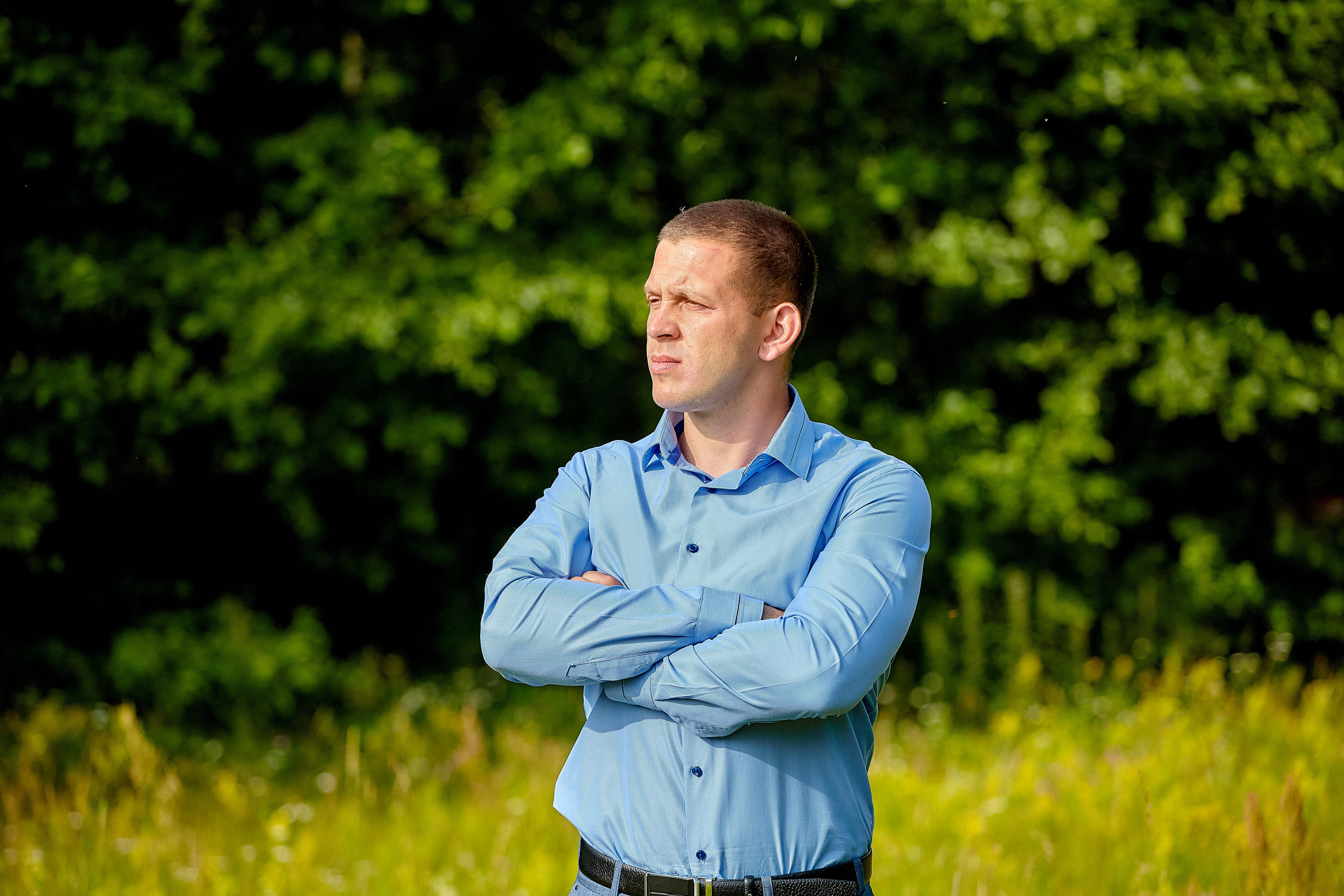 Взгляд уверенный и устремленный вперед к цели. Творческая работа православного портретного фотографа Николая Голованова