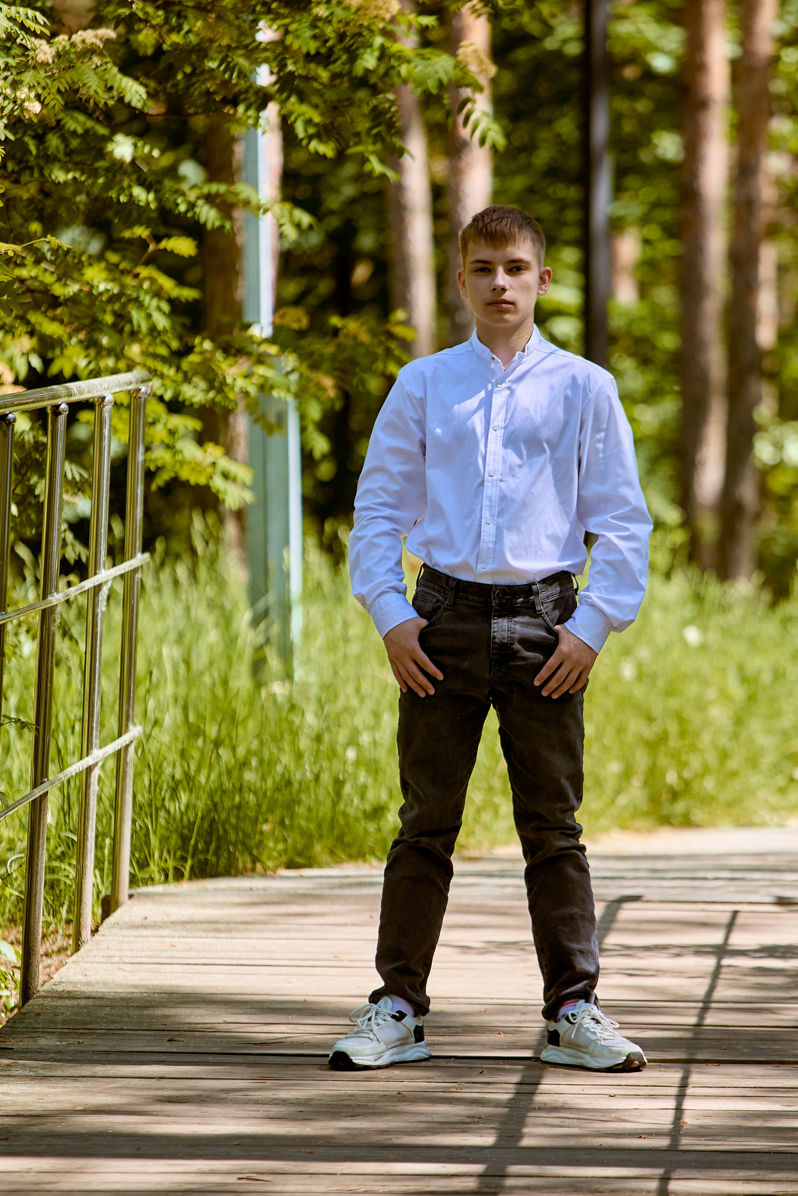 Светлая юность и трепет души в кадре творческой прогулки, запечатлённой Николаем Головановым, г. Дзержинск.