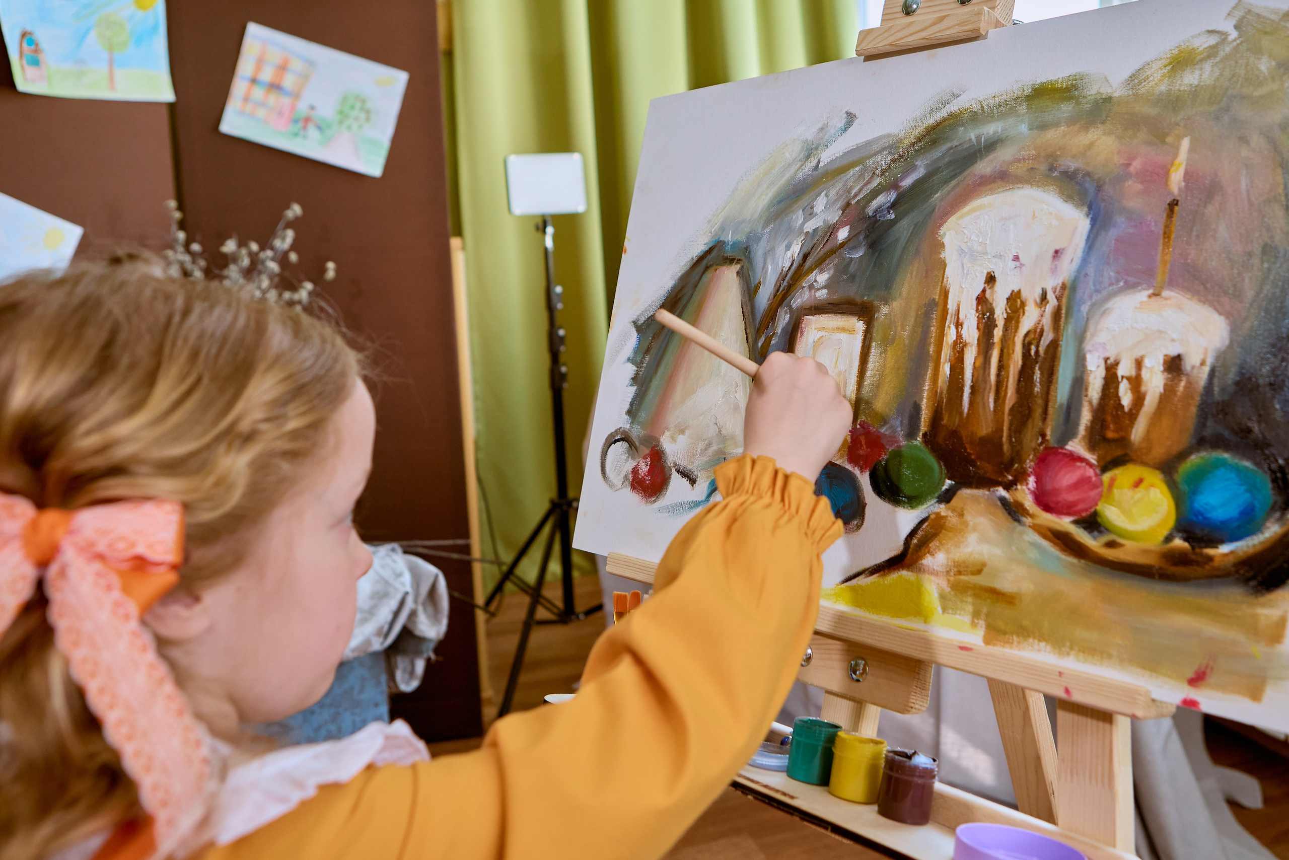 Творческая фотосессия художники