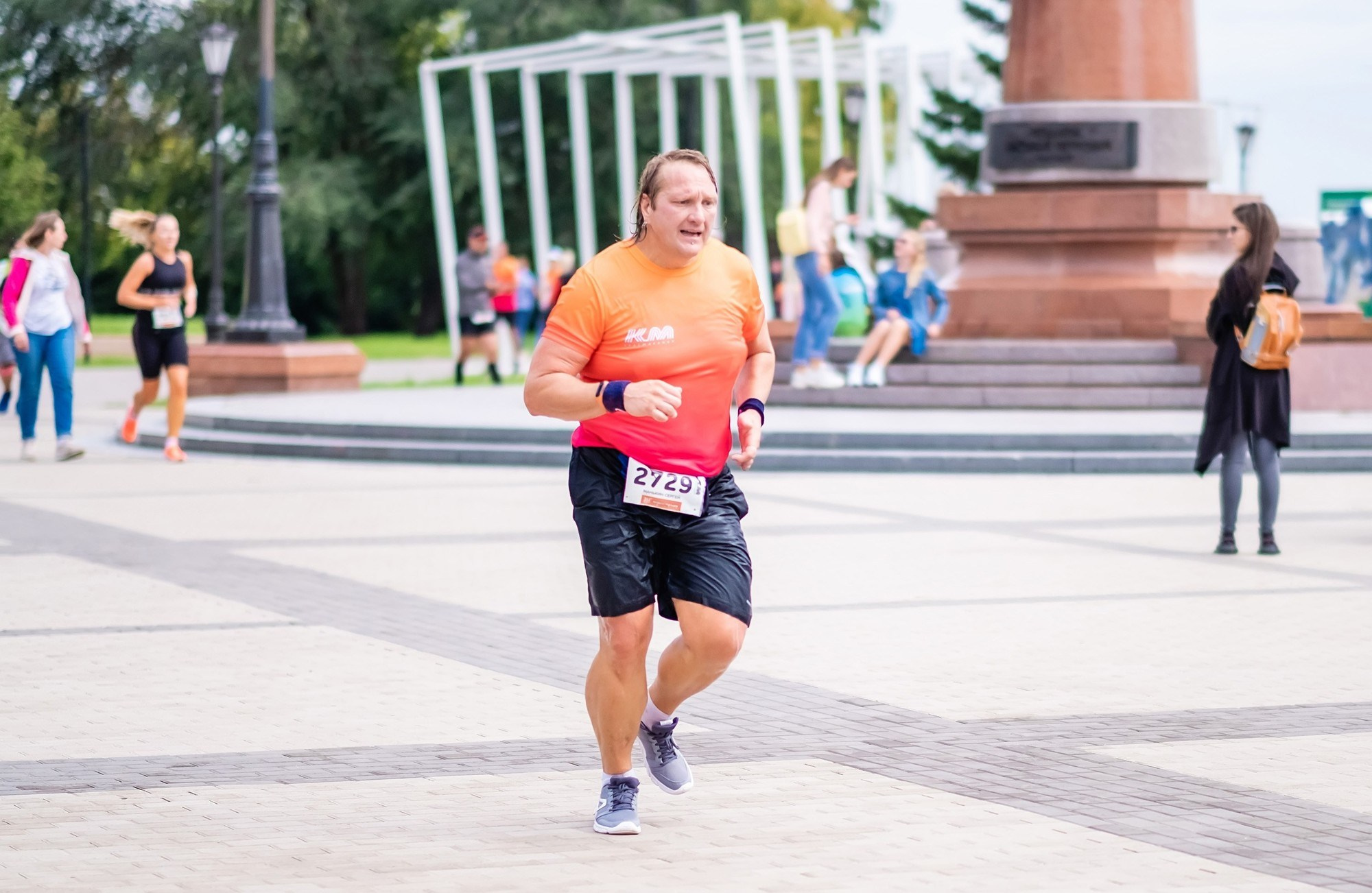 Репортаж Забег в Красноярске