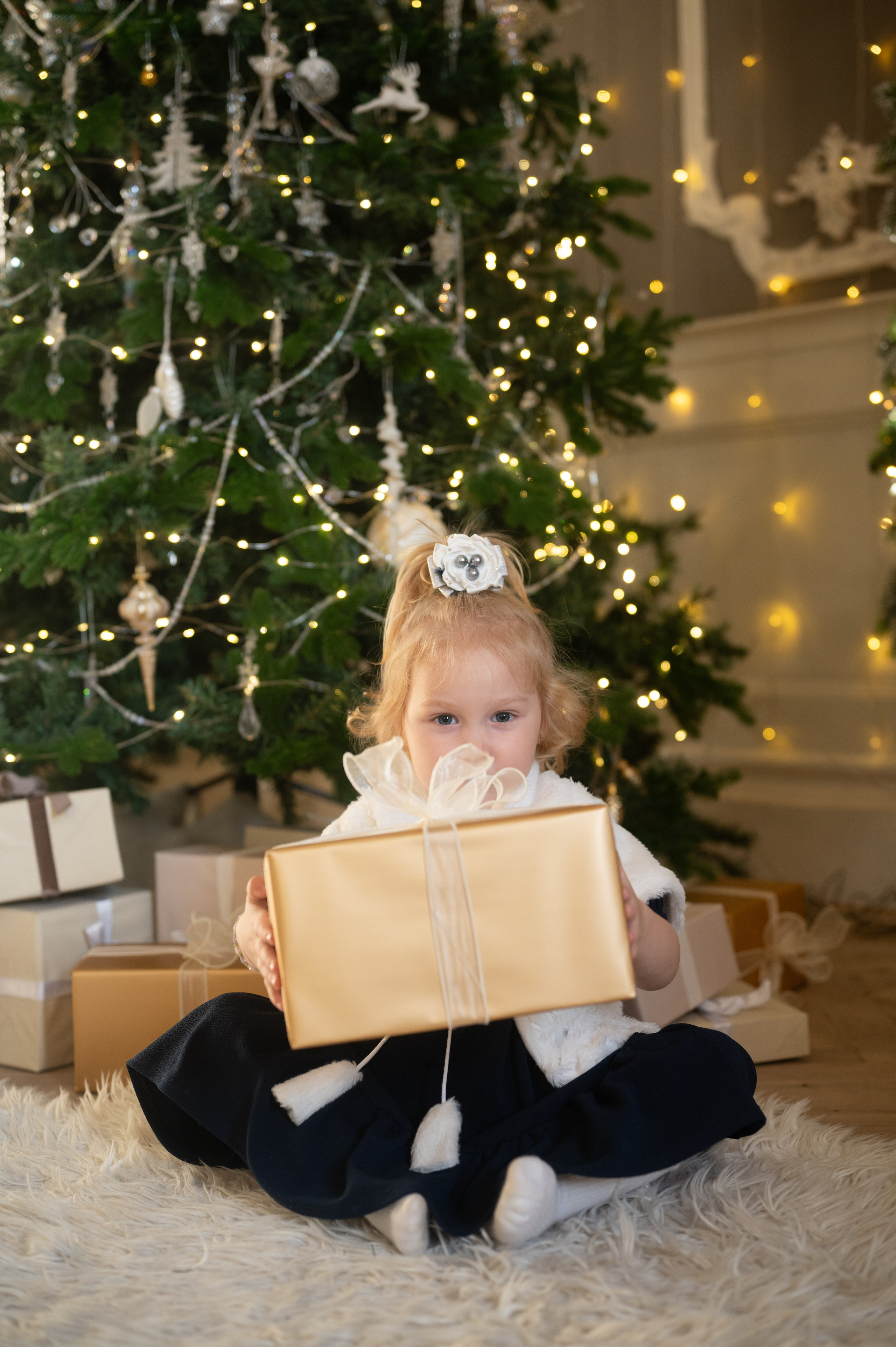 Фотостудия «Файн-арт» Новый год 2024-25. Фотограф новорожденных, семейный детский в Тюмени Татьяна Морозова