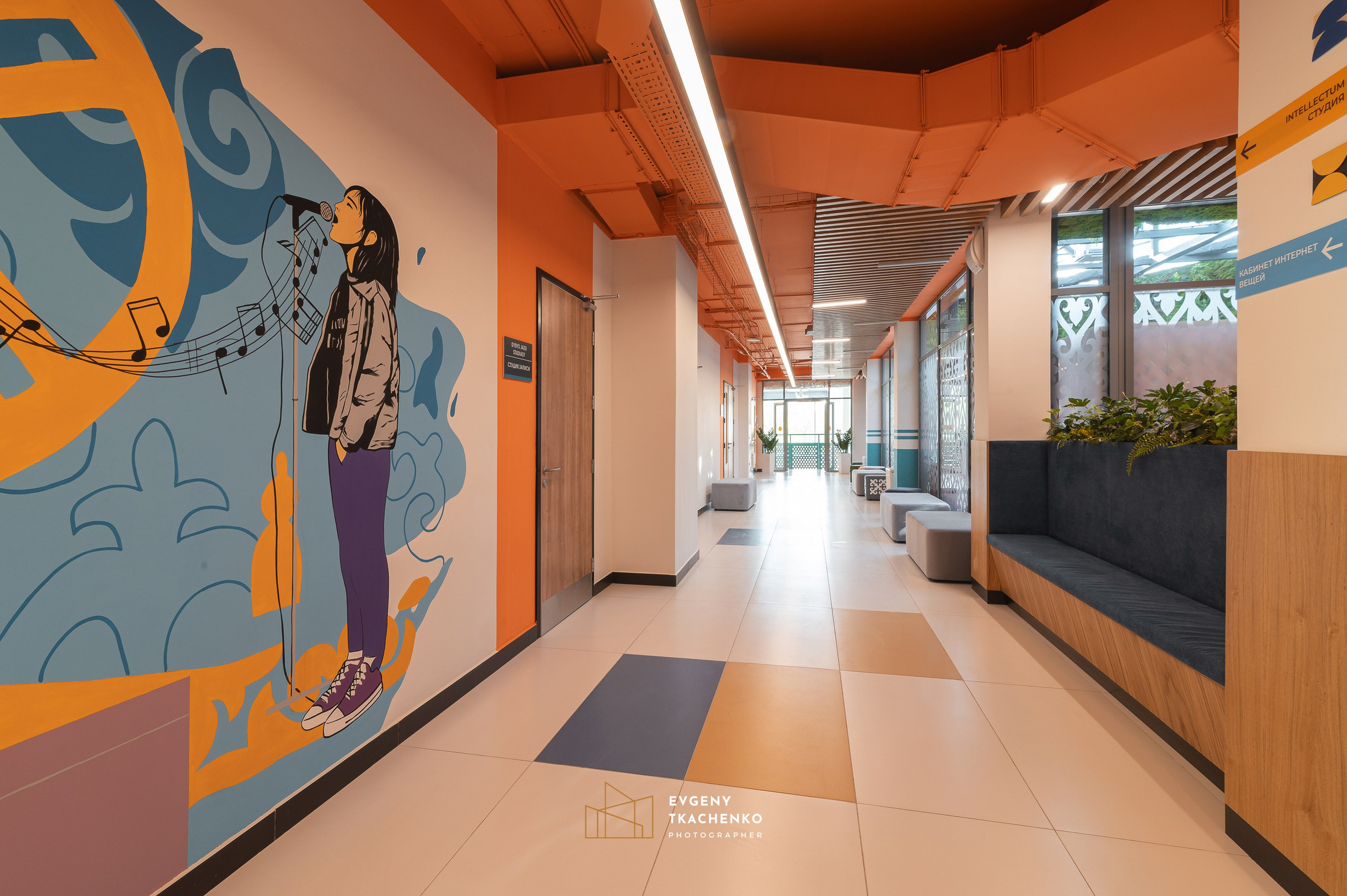 Дворец творчества Kausar. Архитектурный и интерьерный фотограф в Казахстане