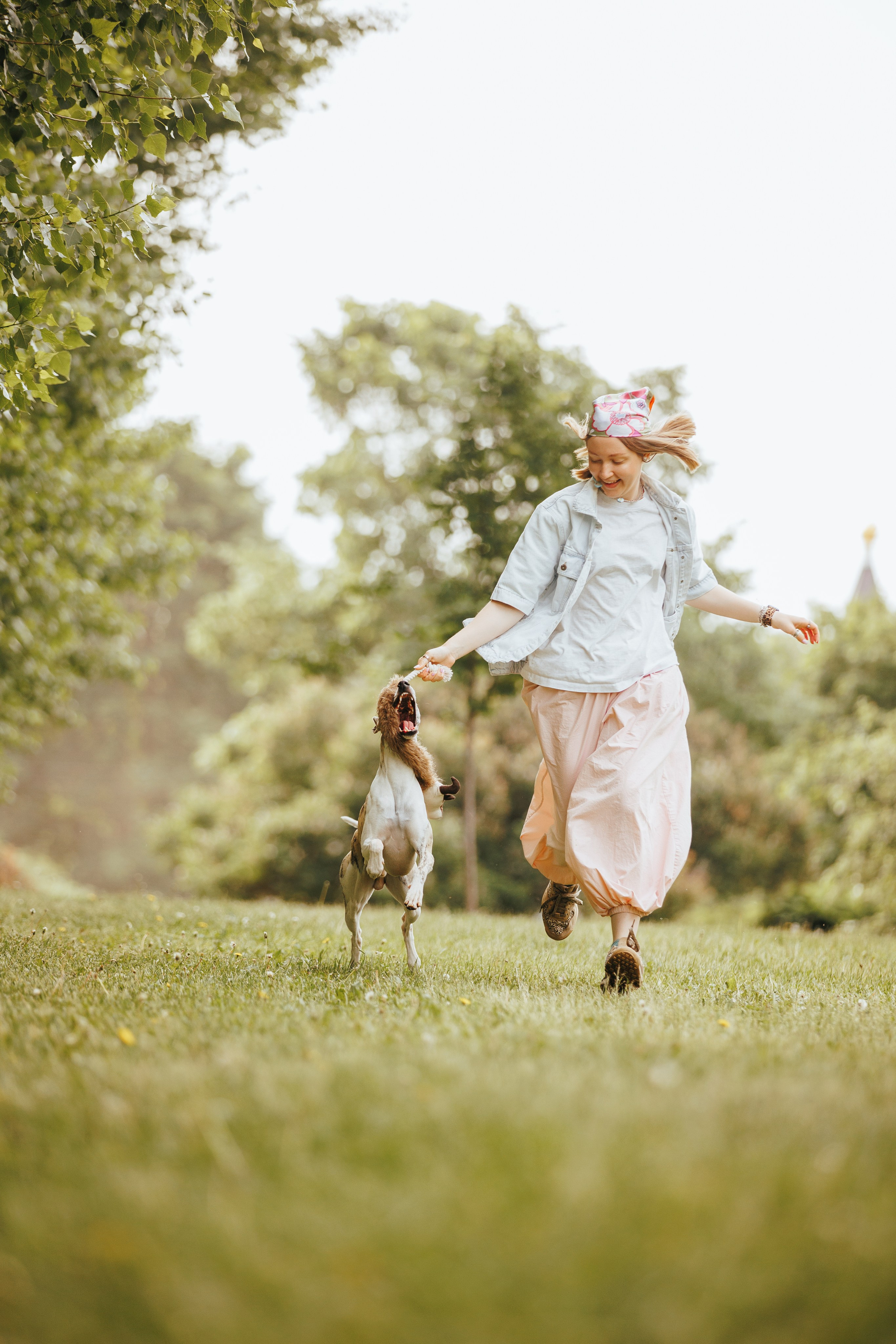 Саша и Гусь. Фотограф анималист Кристина Карпова, Москва