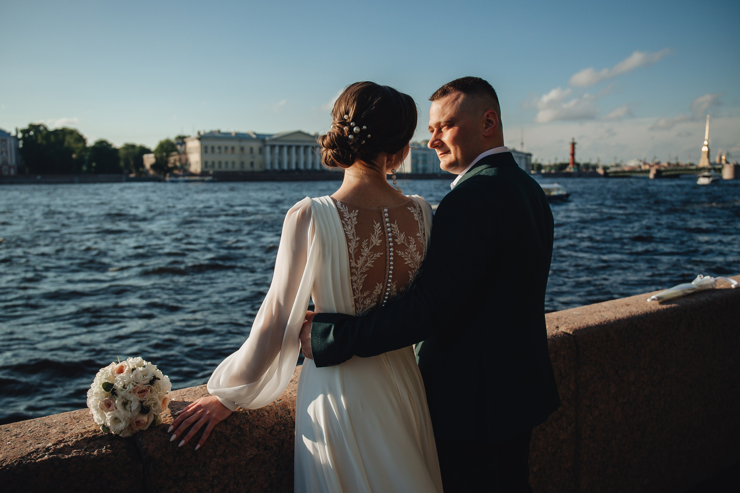 Андрей & Вика. Теплый вечер. Свадебный и семейный фотограф Пушкин Царское Село СПБ Питер Санкт-Петербург и Рязань Ольга Козлова