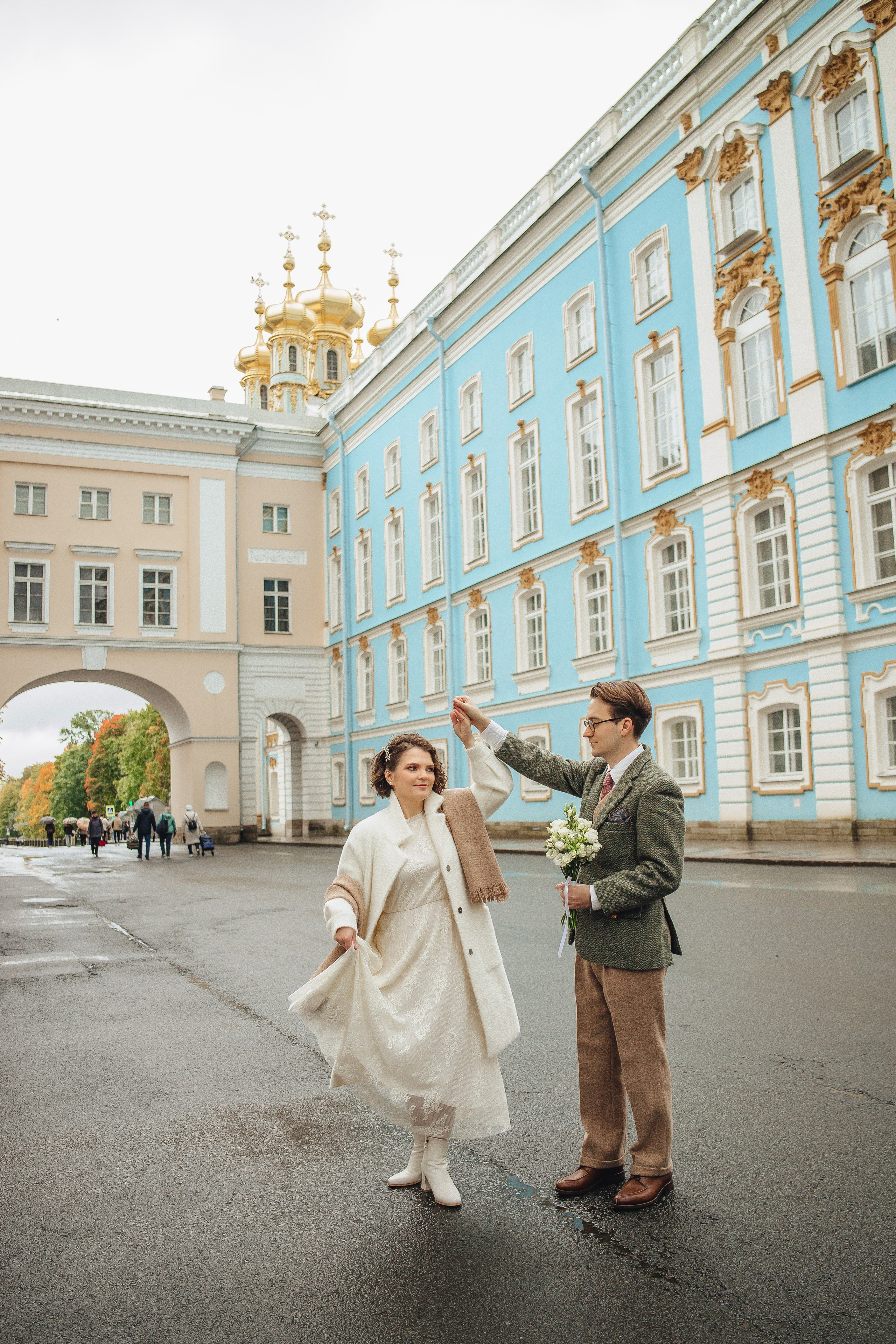 Антон & Даша. Царское Село, осень. Свадебный и семейный фотограф Пушкин Царское Село СПБ Питер Санкт-Петербург и Рязань Ольга Козлова