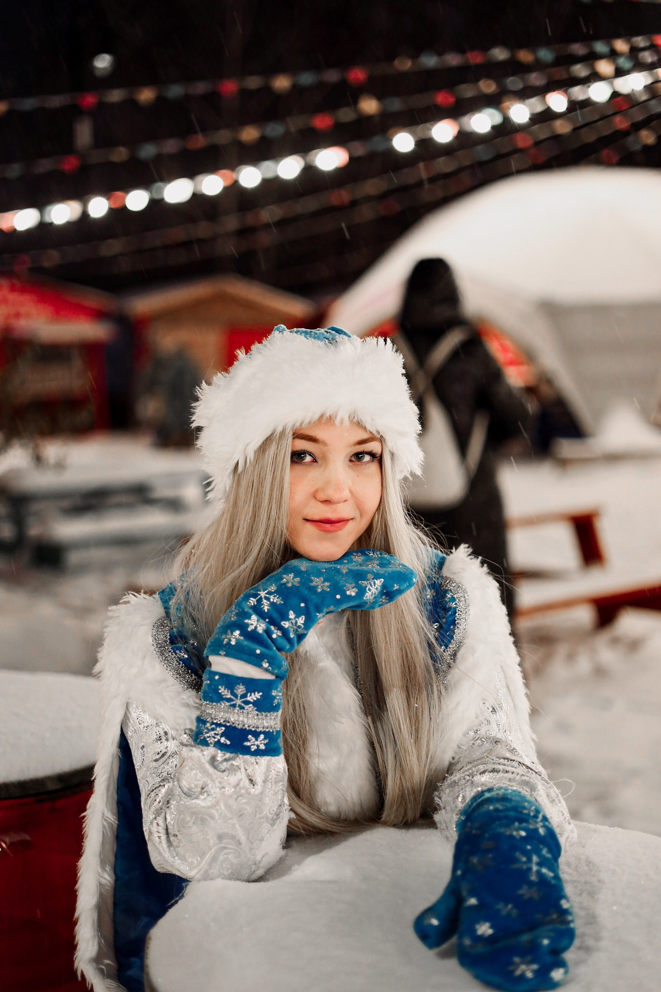 Снегурочка. Фотограф Мария Лаенко