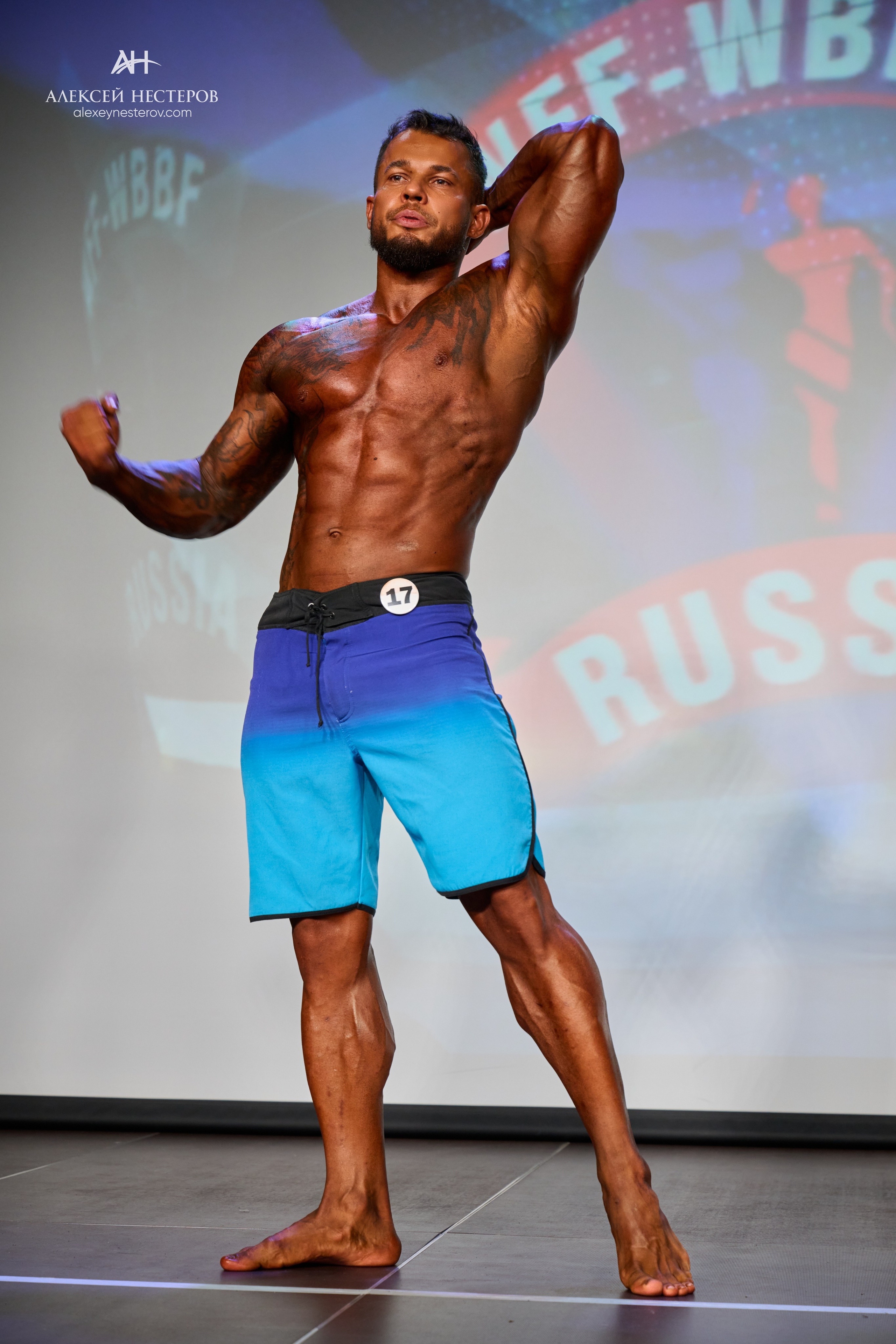 Фото с турнира «Прометей 2, WFF-WBBF Russia» 26 октября 2025. Спортивный фитнес фотограф Алексей Нестеров