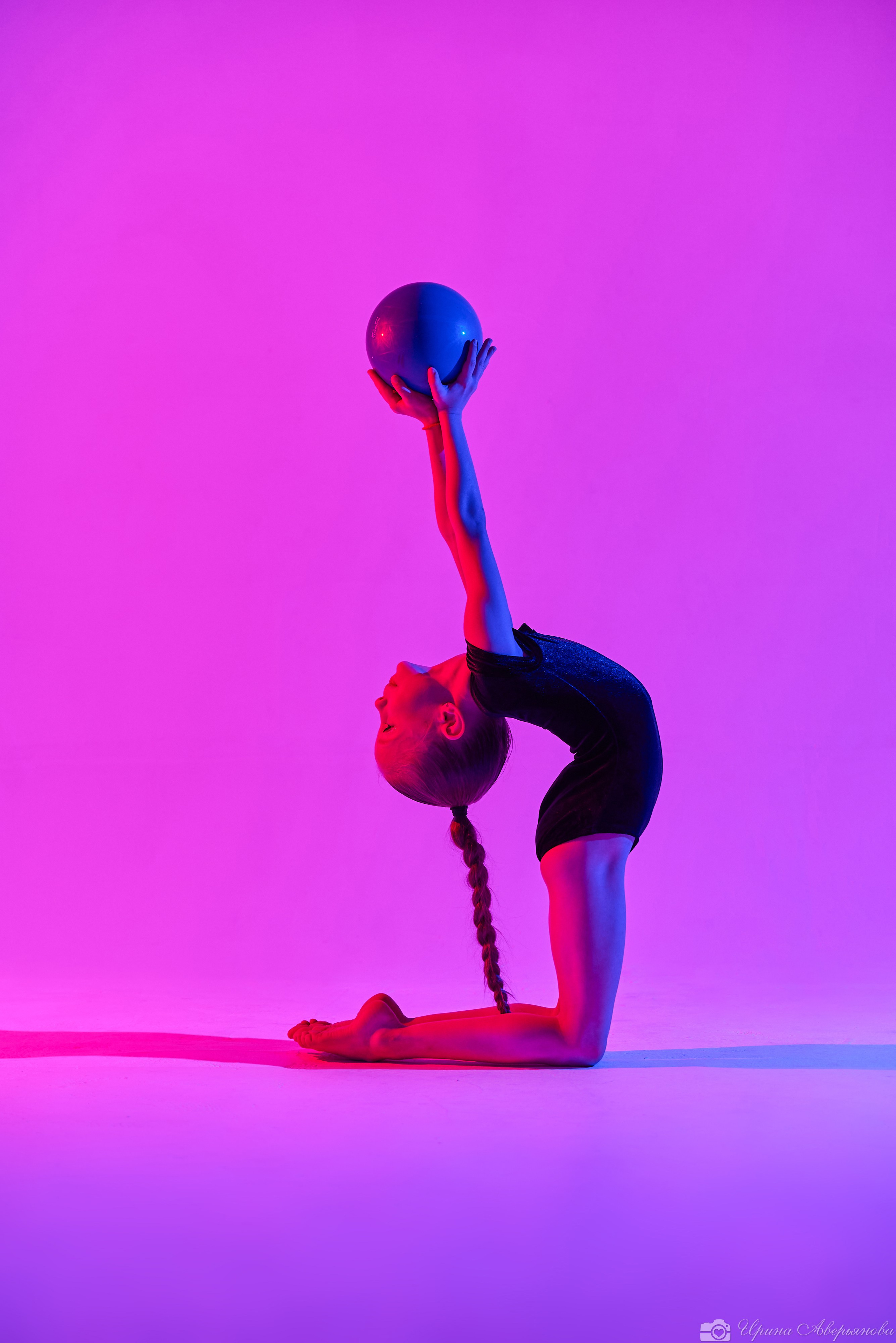 Студийная фотосессия. Художественная гимнастика. Фотограф в Ульяновске Ирина Аверьянова