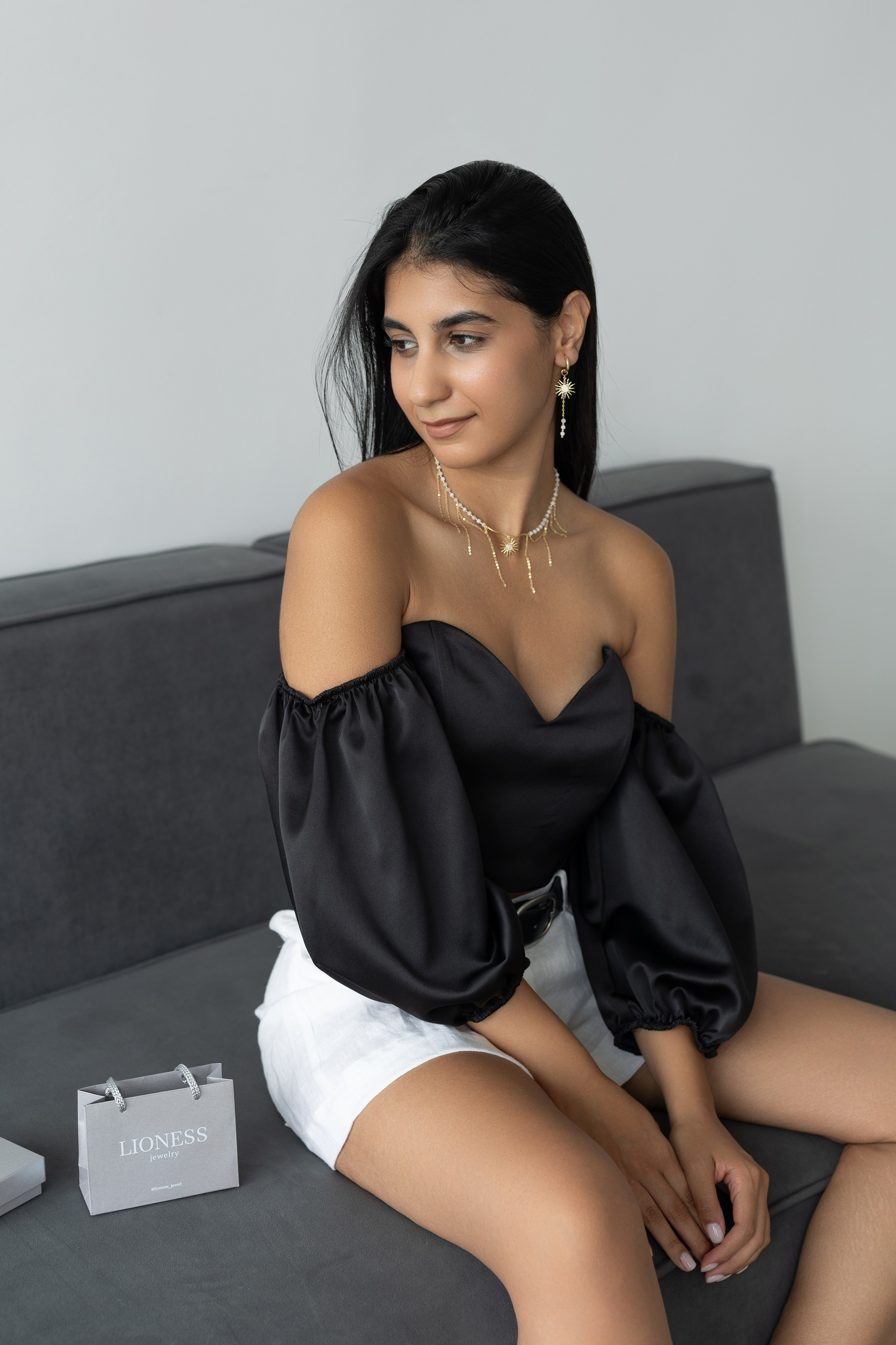 Контент-съёмка для бижутерии ручной работы LIONESS