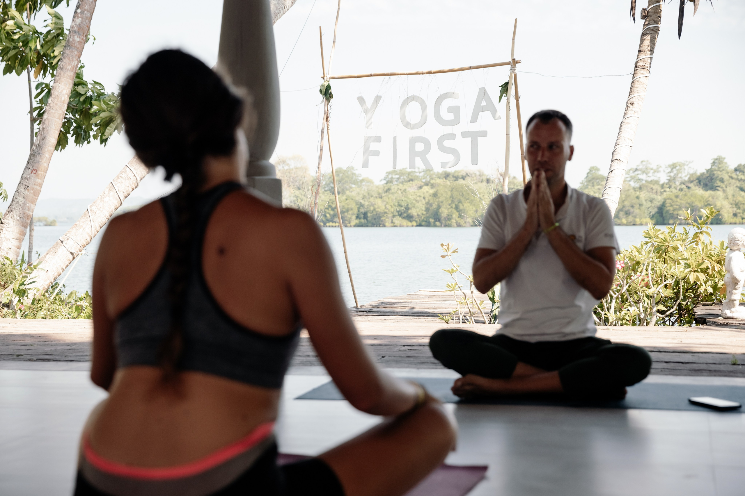 Yoga First Sri Lanka. Katerina Spekhova