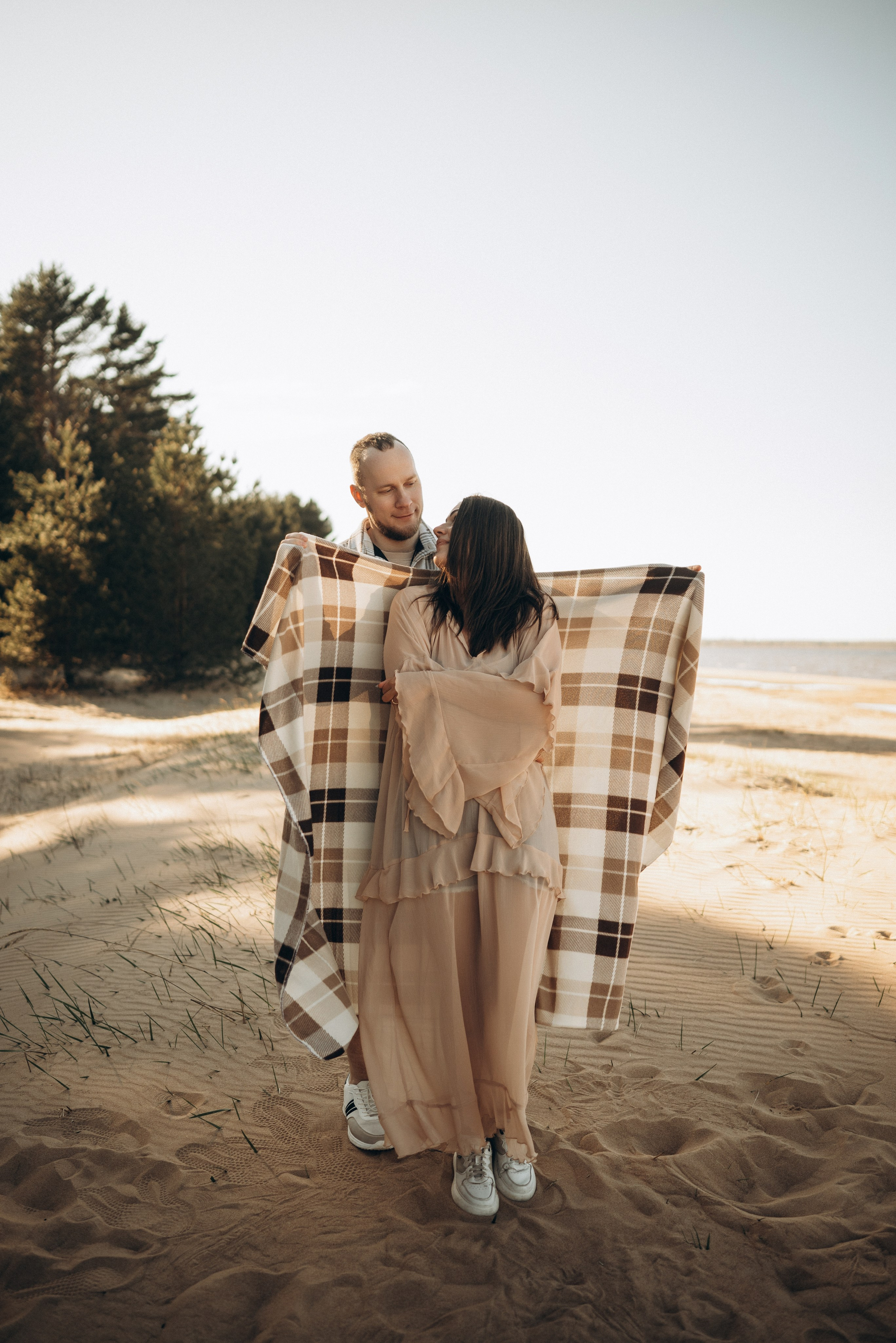 На пляже. Семейный и женский фотограф Вероника Никкор