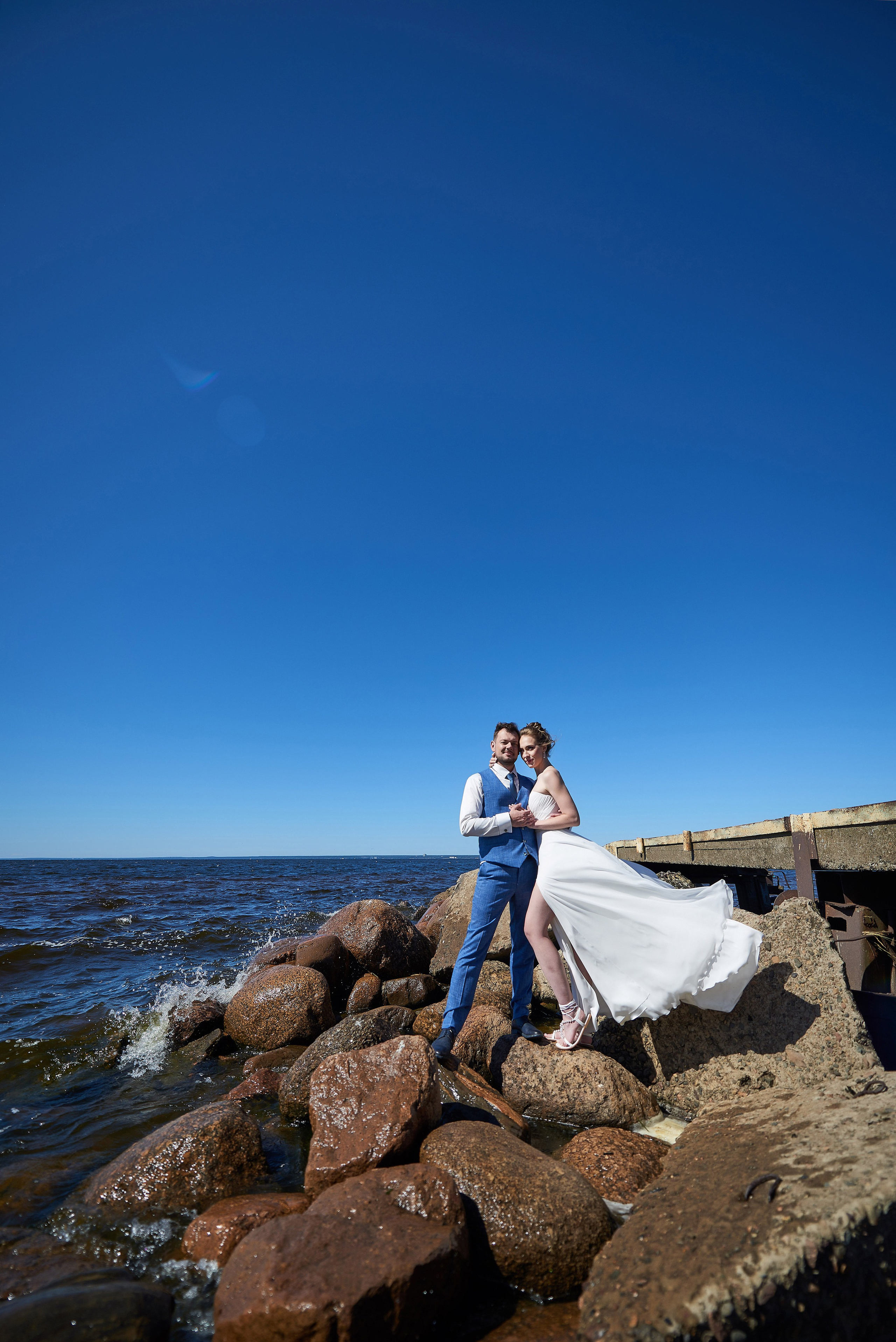 Александра и Вячеслав (фотосессия на берегу Финского залива в парке Дубки в Сестрорецке). Портретный, семейный и свадебный фотограф в Санкт-Петербурге и в Пушкине Ширяев Денис
