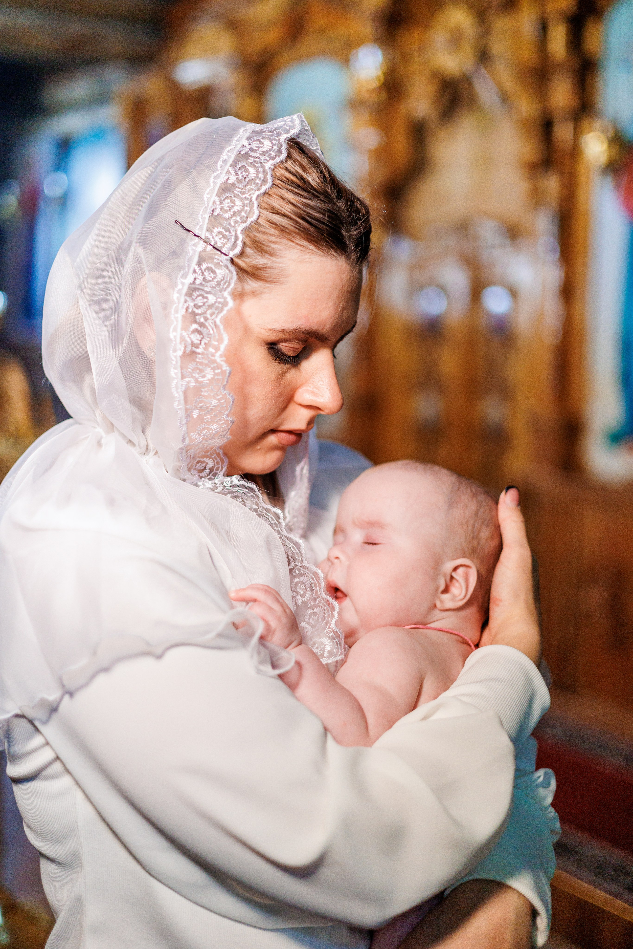 Крещение близняшек. Свадебный и семейный фотограф в Армавире