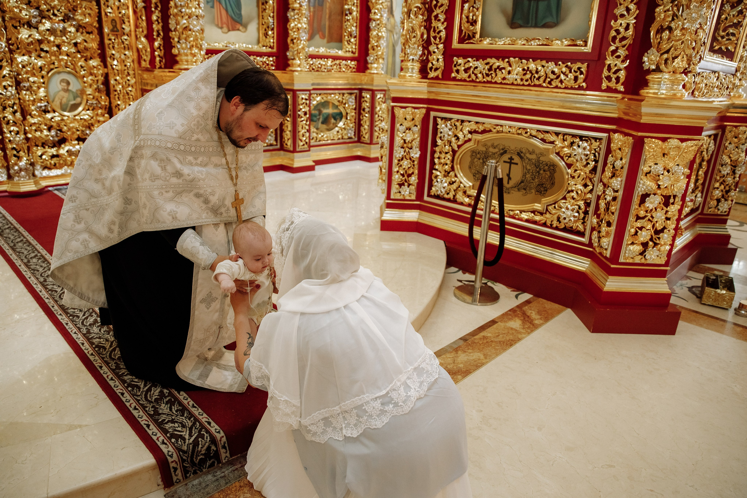Таинство крещения Есении. Свадебный фотограф Фадеева Алёна