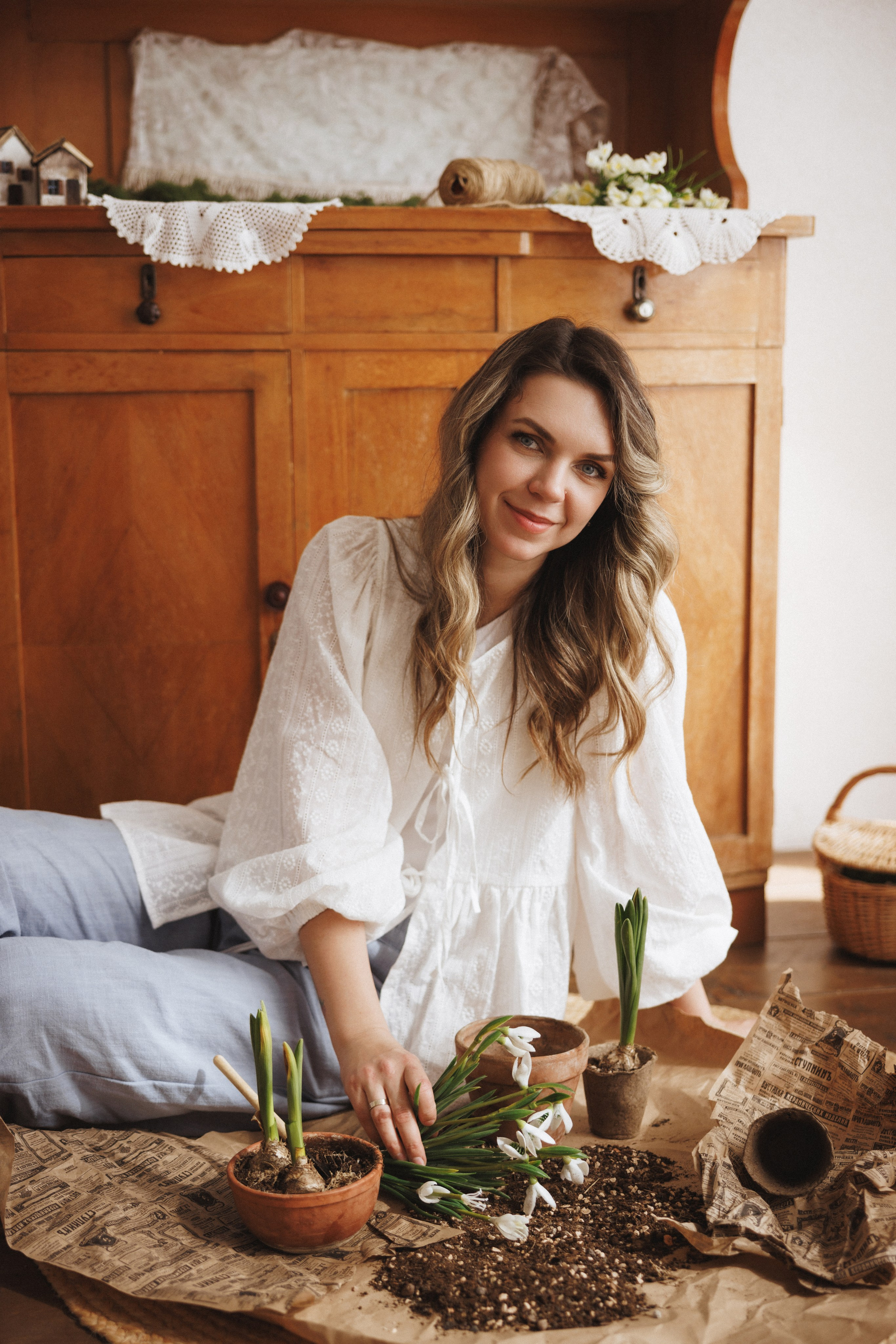 Фотосессия в стиле «Садовник», фотостудия «Mestone», город Краснодар. Семейный и детский фотограф в Краснодаре Анна Трашкова