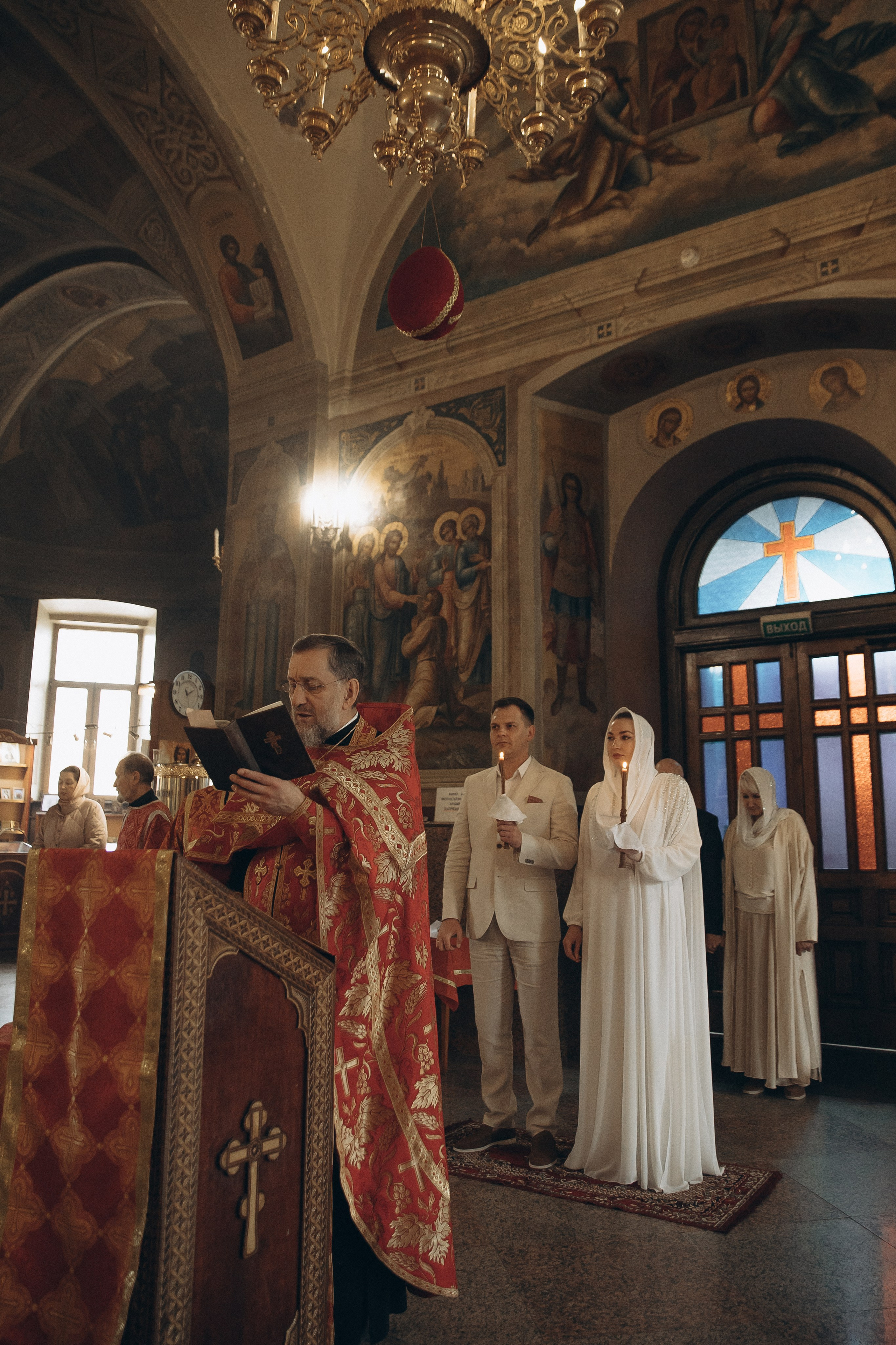 Венчание. Семейный фотограф в Москве и Королеве Евгения Баукова