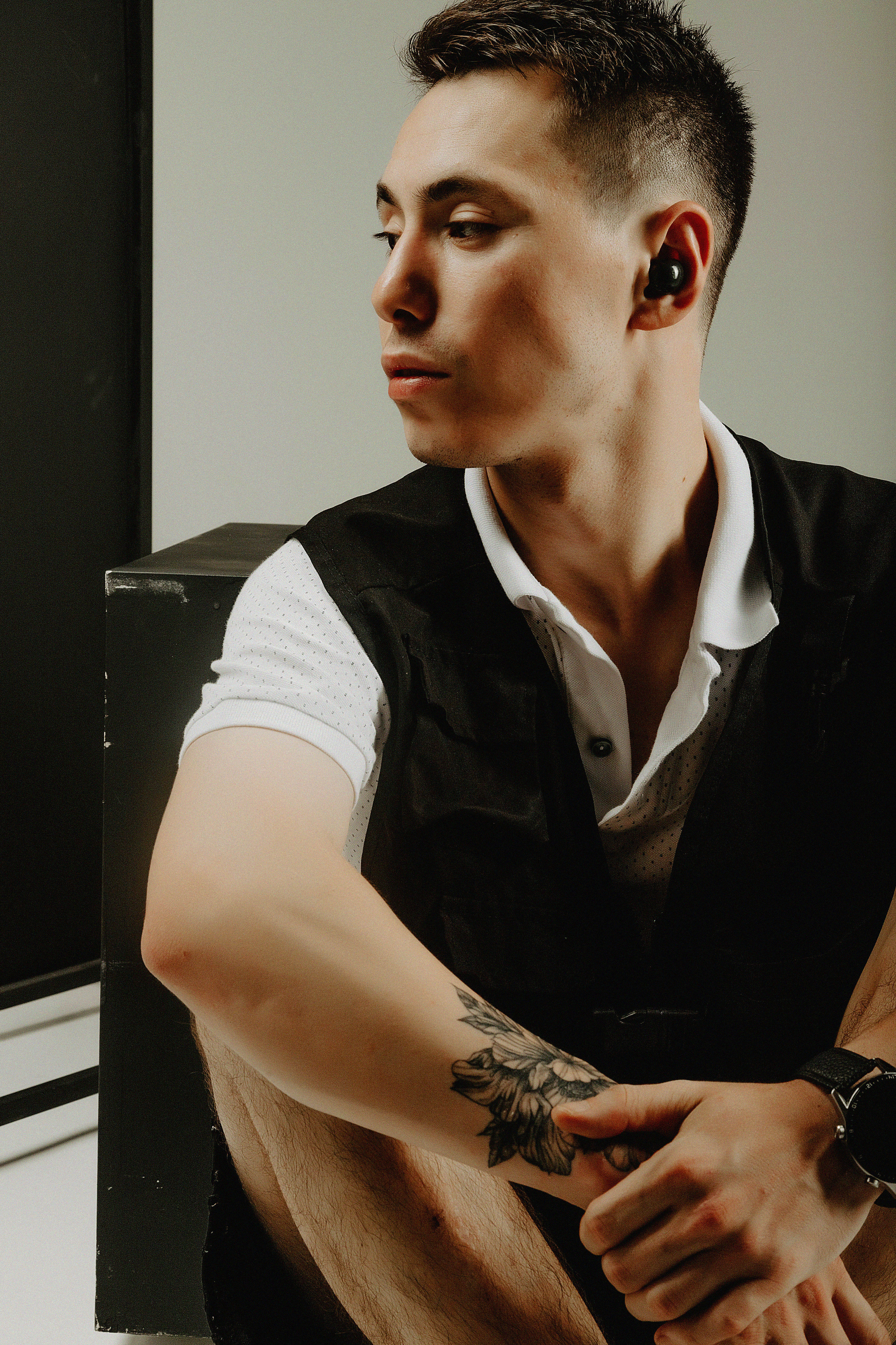 Фотосессия Нуртазы в фотостудии Пространство. Свадебный, семейный и портретный фотограф в Алматы, Костанай