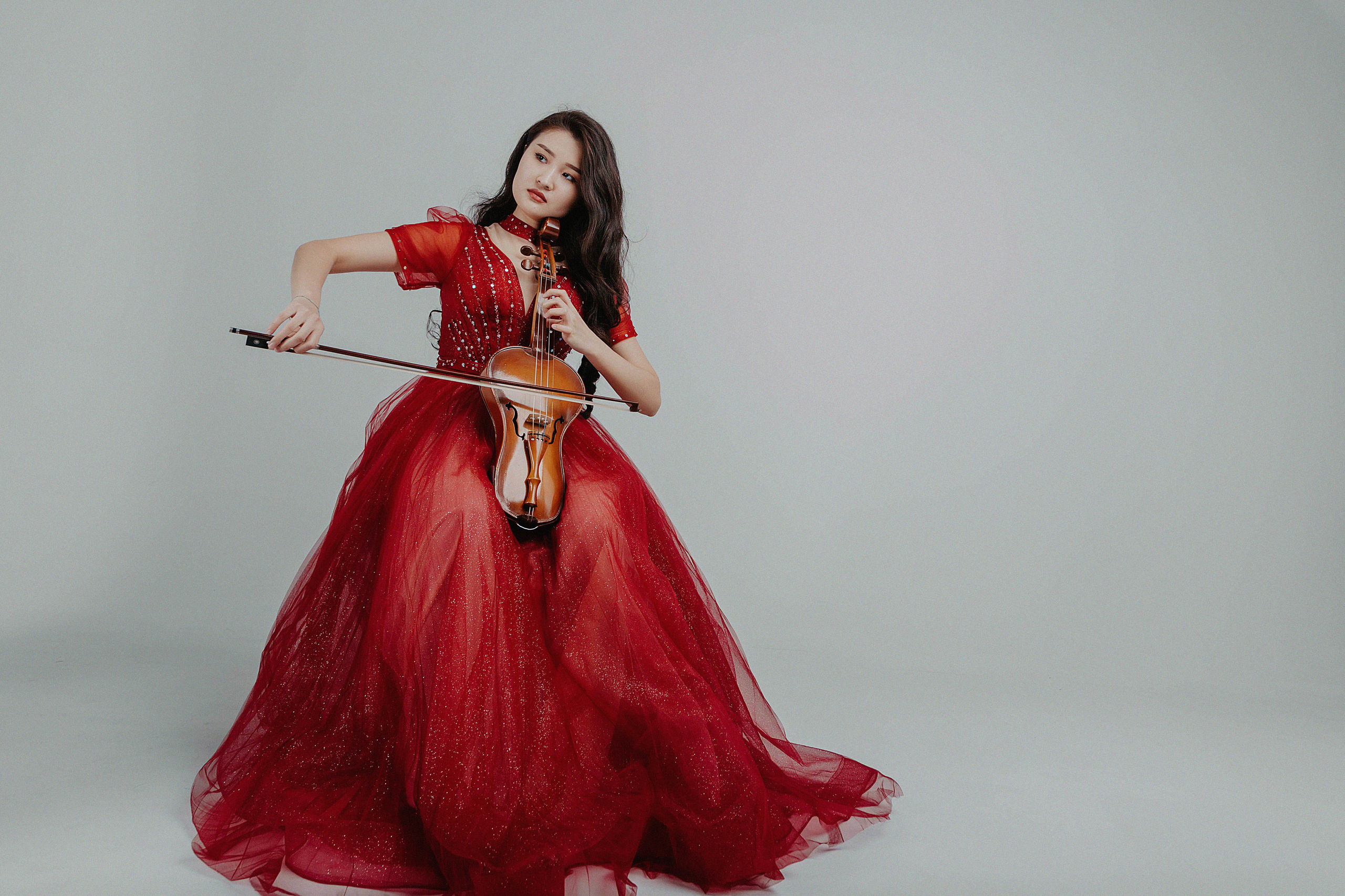 Фотосессия Ару в фотостудии Протсранство. Свадебный, семейный и портретный фотограф в Алматы, Костанай