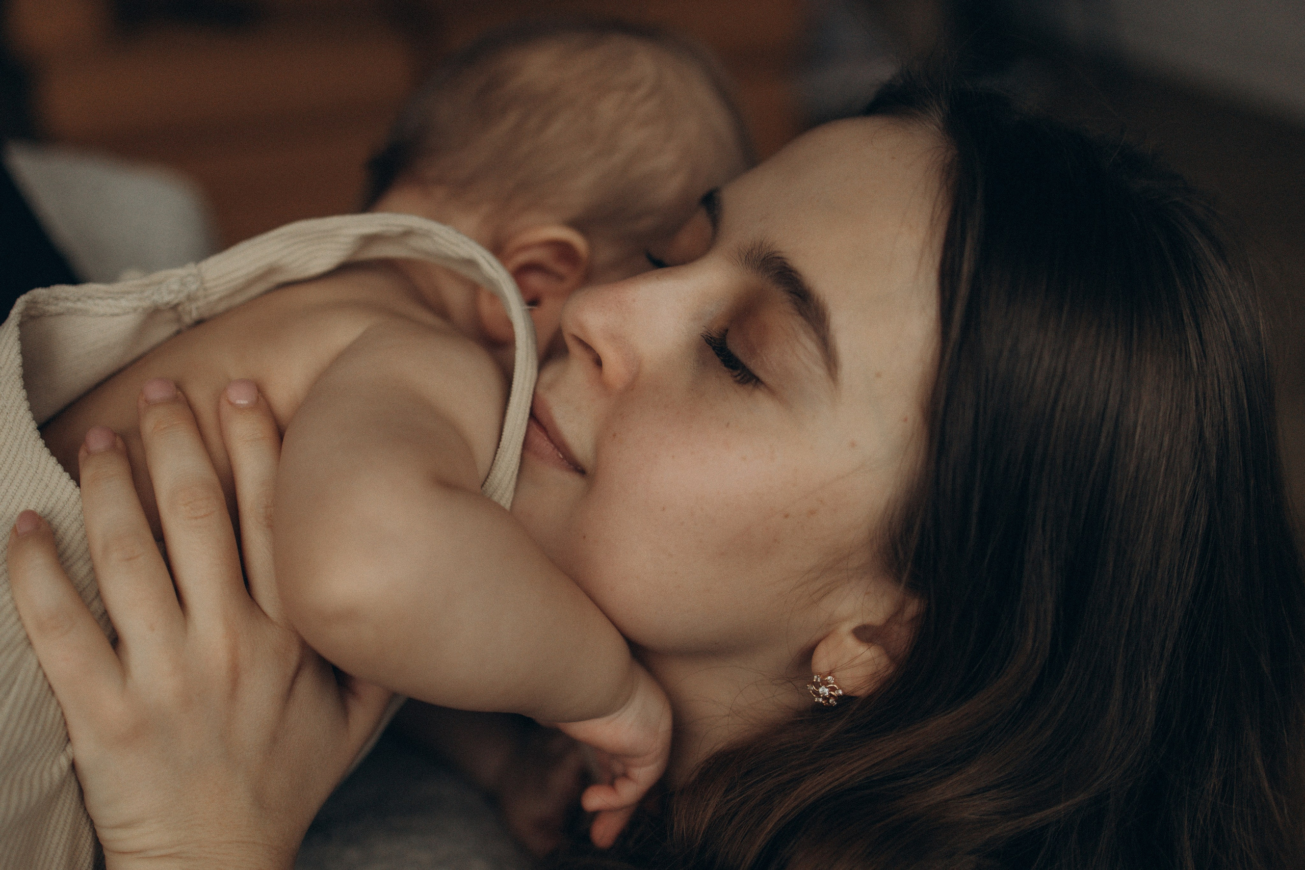 Настя, Никита и малышка Мира. Фотокарточки о вас и о большой любви!