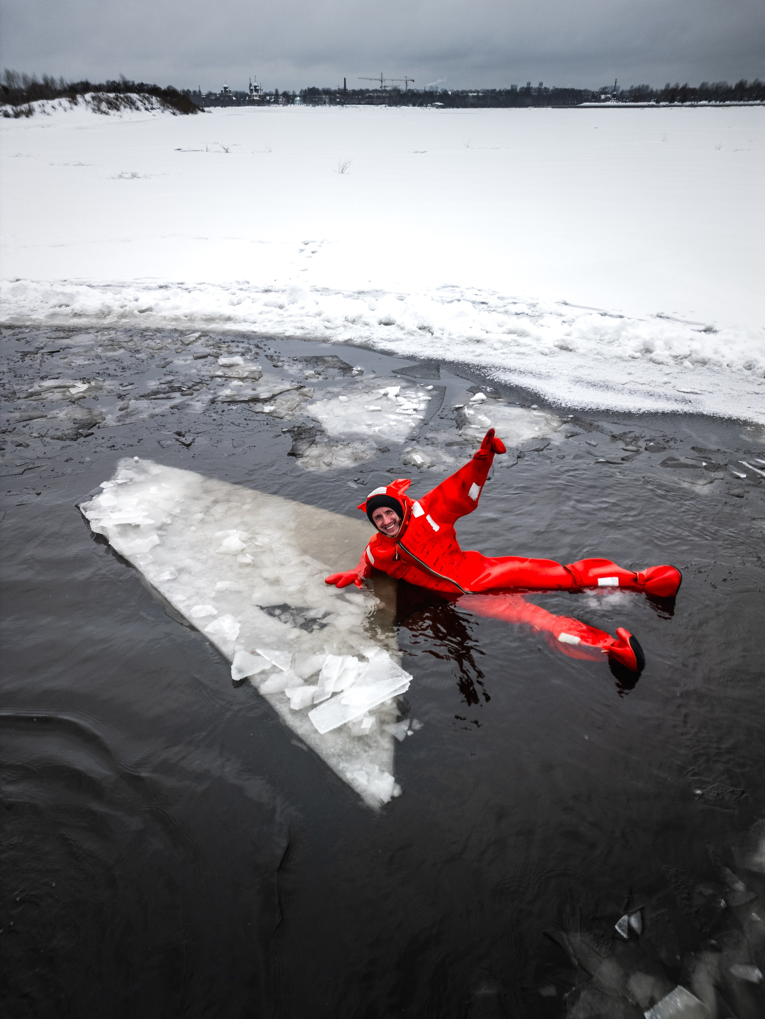 Айсфлоатинг #9. DRONBERRY — Аэросъемка Ярославль