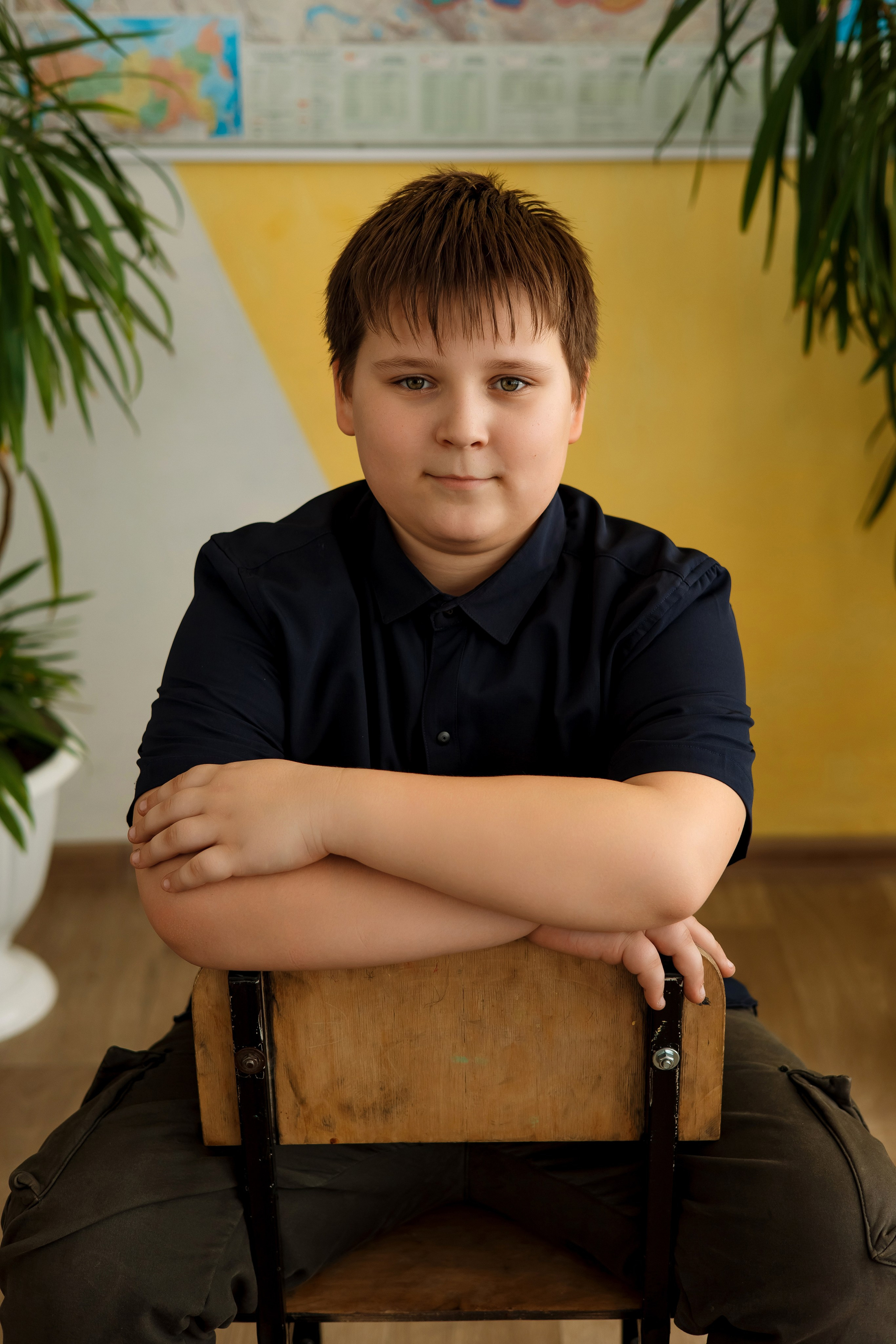 4 класс с. Барабаш. Фотограф Любовь Корниенко, Примоский край