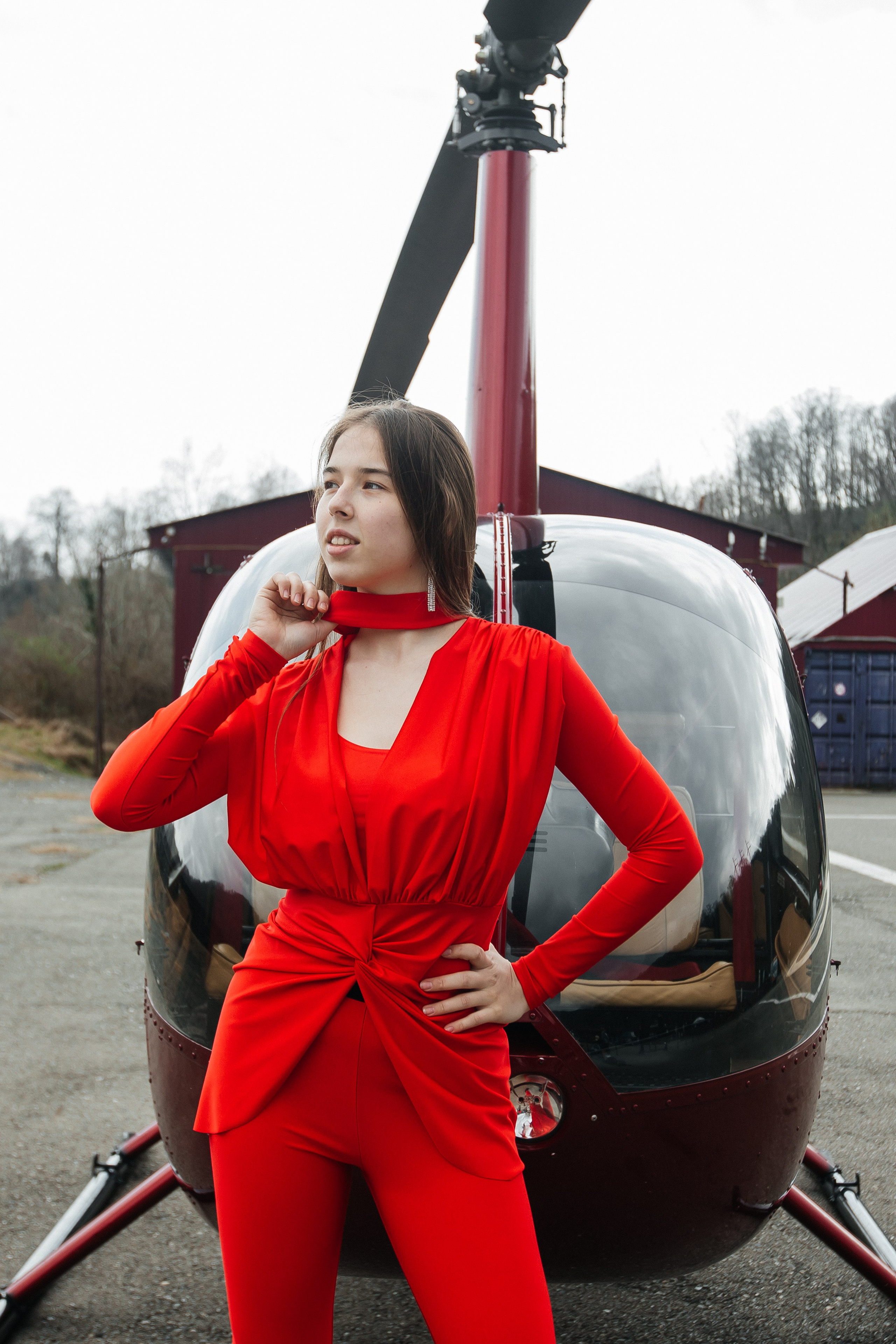 Aviation Style. Efimova Model Agency
