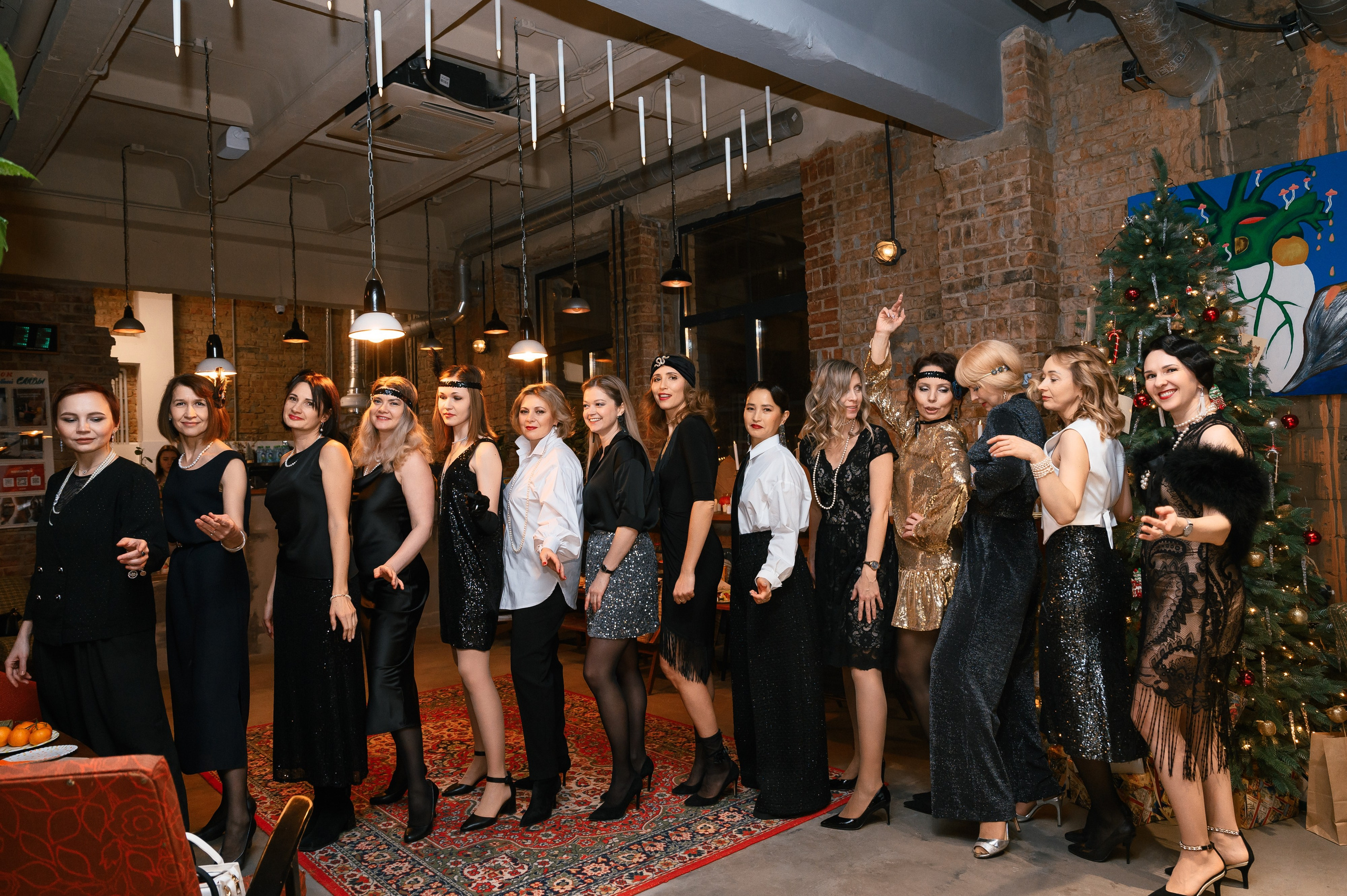 Корпоратив школы танцев в стиле «Мафия». Wedding and family photographer USA