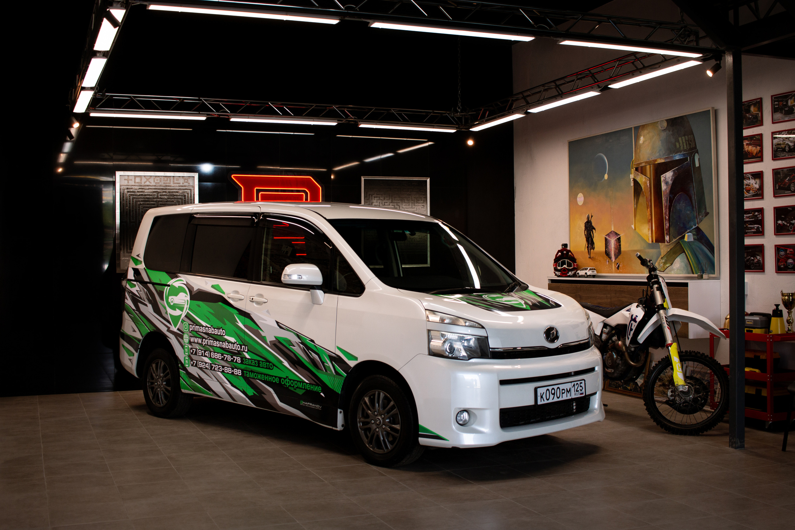 Рекламная съемка АВТО. Сервис фотоуслуг во Владивостоке