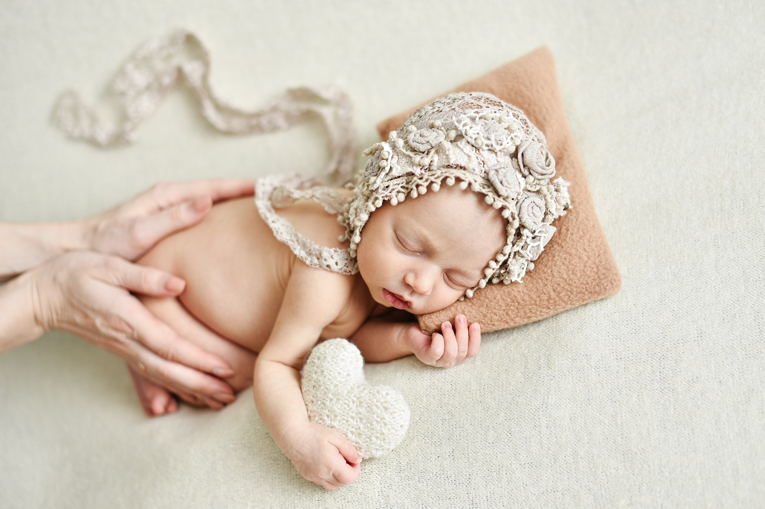 Оливия 14 дней. Фотограф беременности и новорожденных малышей Анастасия Никитина