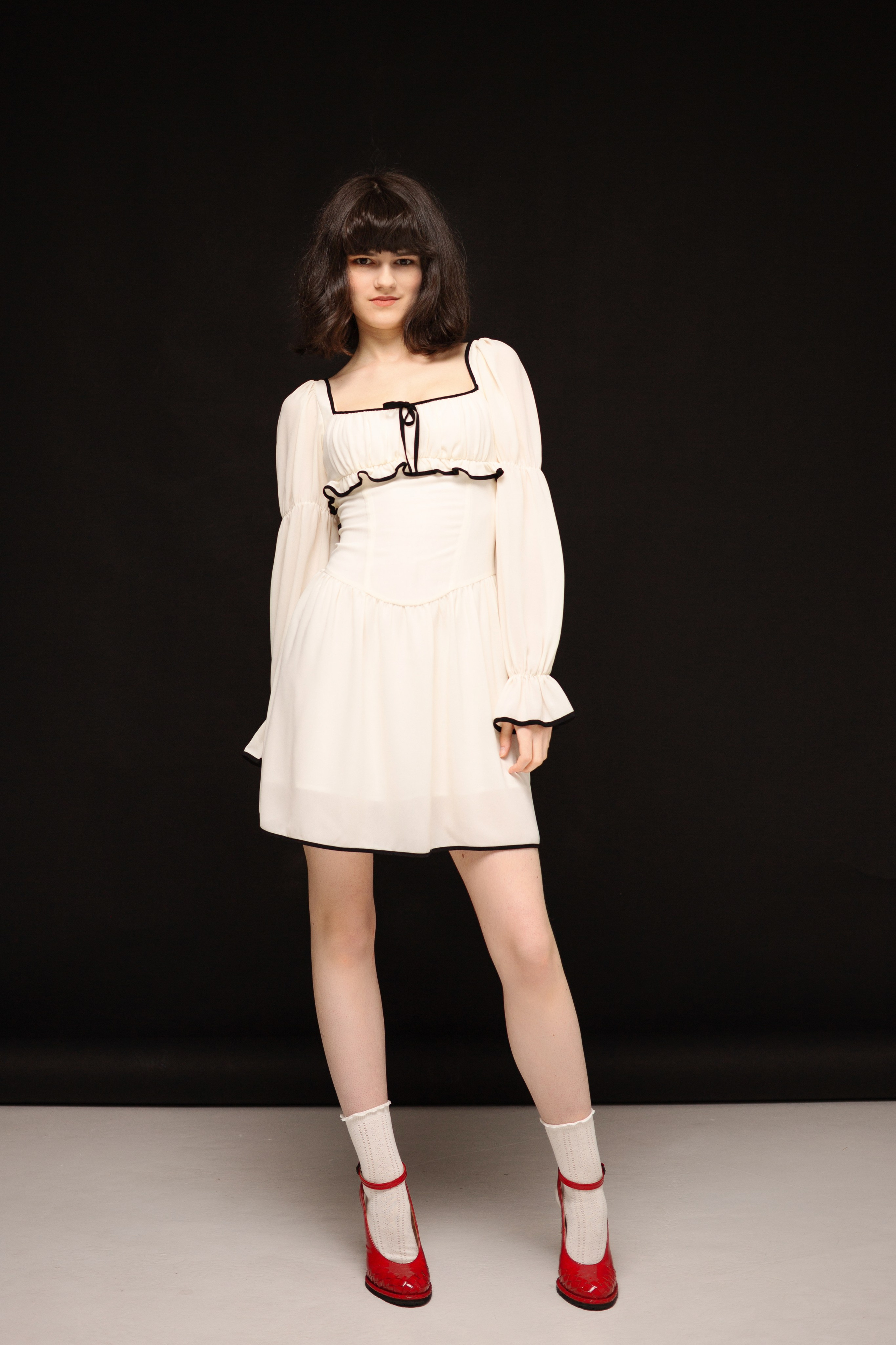 Фотосессия для портфолио модели — пример удачного кадра. СПб, работа с начинающими