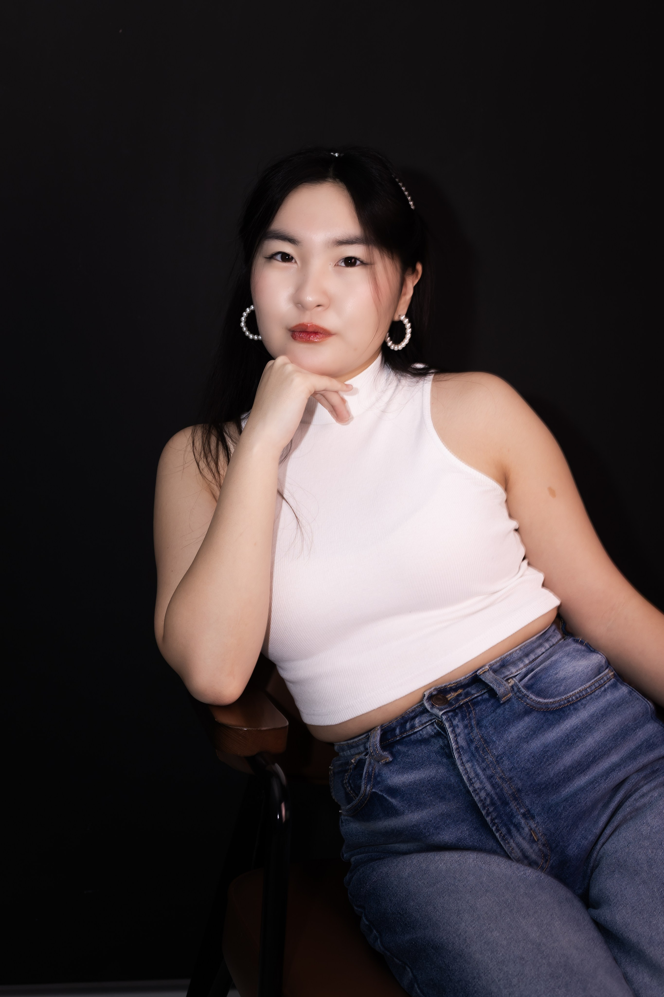 Женские портреты в студии. Индивидуальный фотограф во Владивостоке