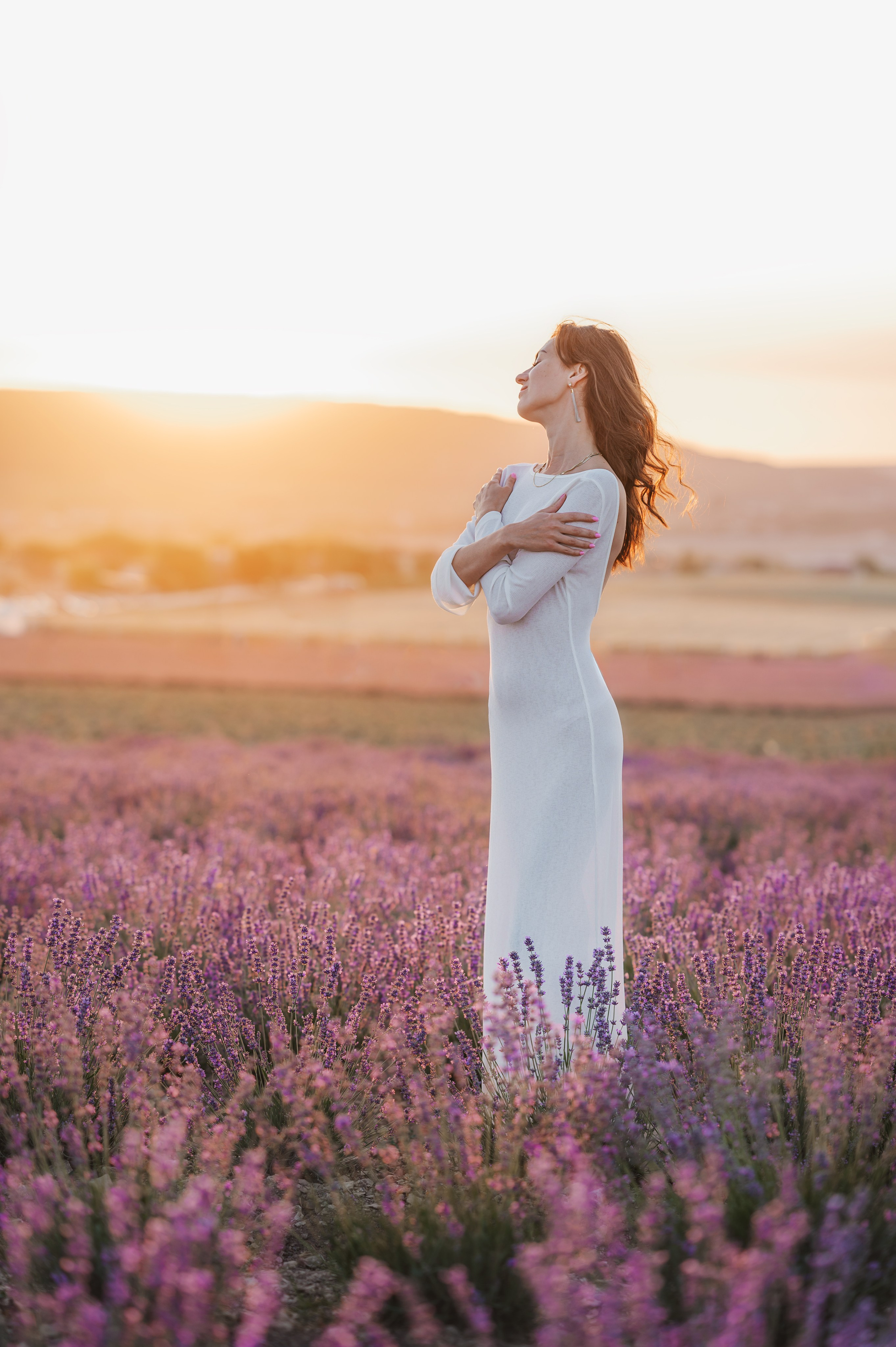 Фотосессия в лавандовом поле. Фотограф Симферополь Крым Ольга Топоривская