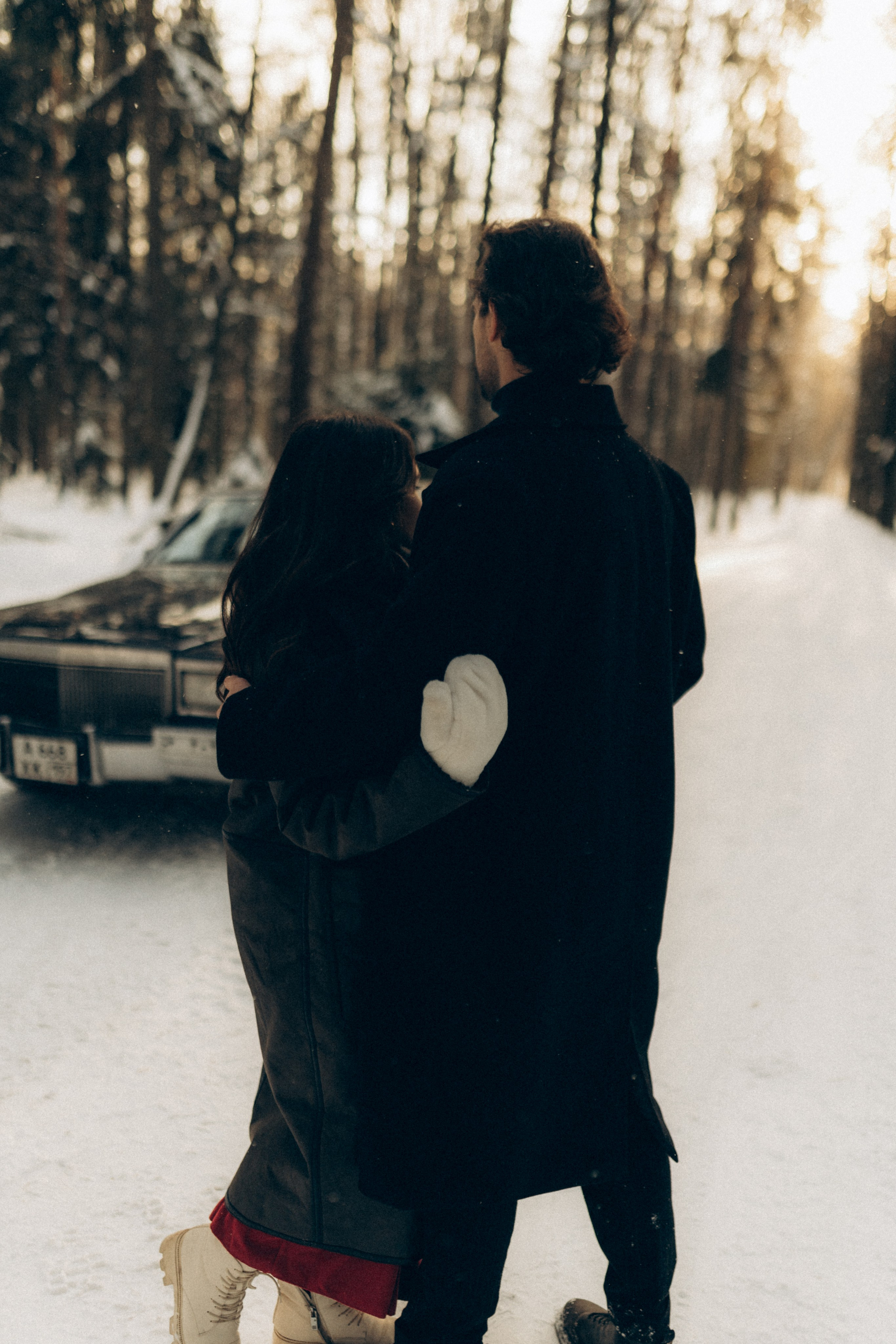 Парная зимняя история. Фотограф в Калининграде Саша Наместникова