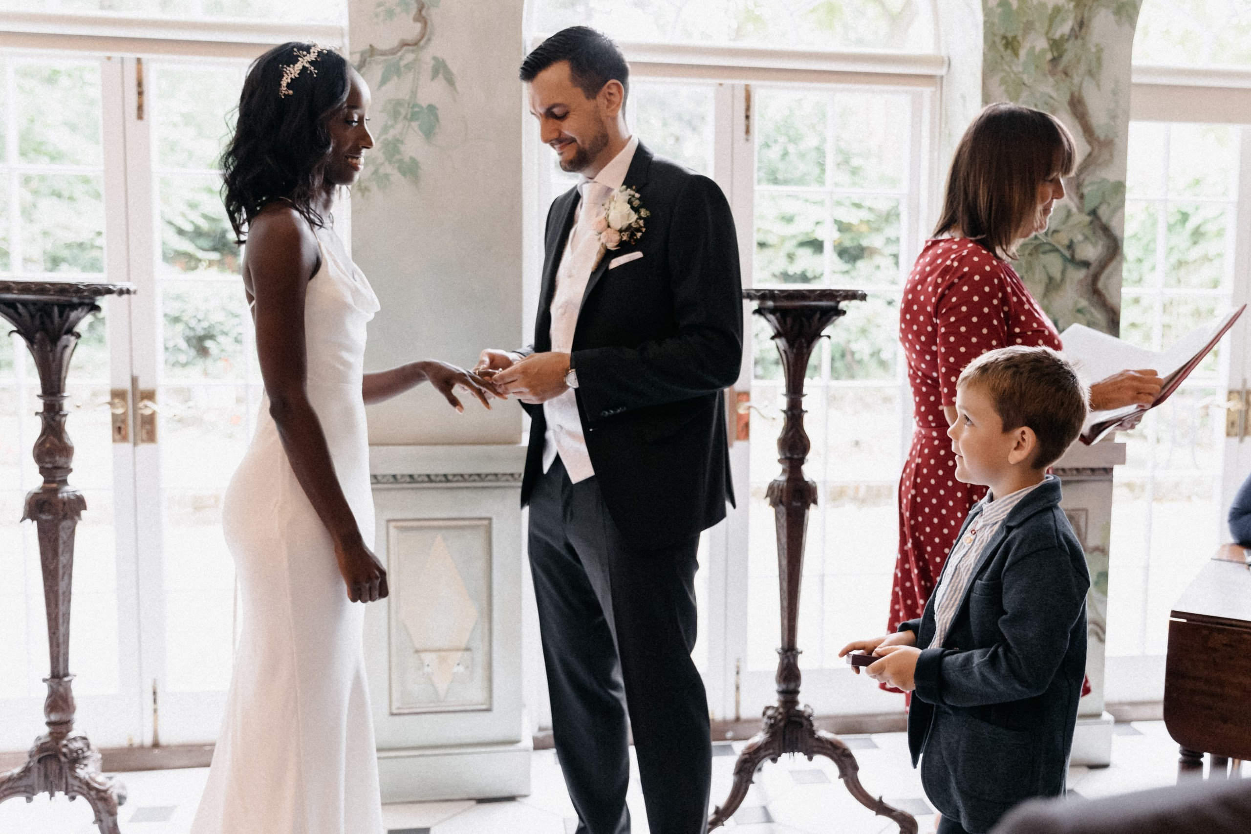 Denise & Tobias at The Old Brewery, Greenwich. Moments Catchers — Wedding Photography & Video Duo in London