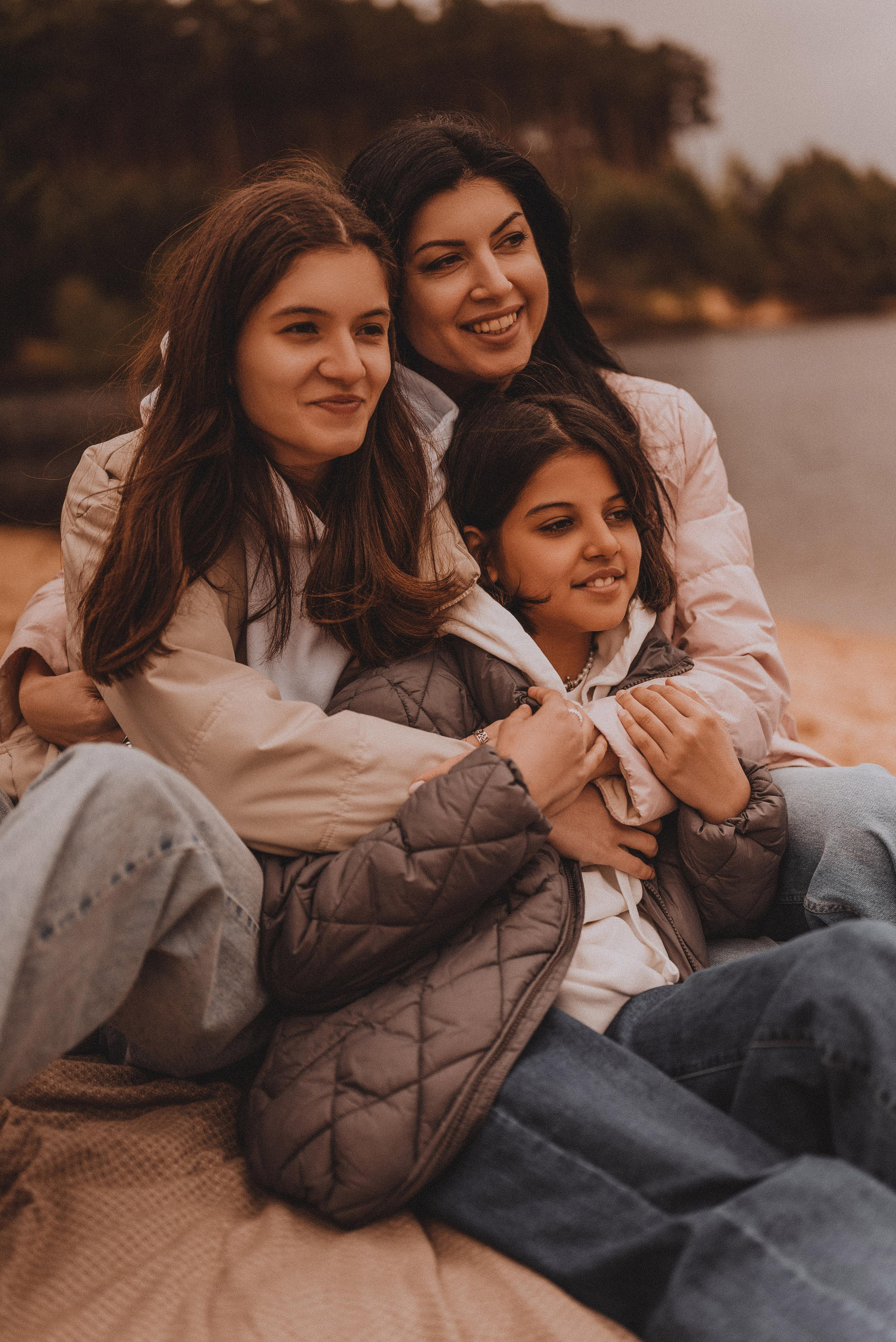 Оксана, Амина и Лиля. Фотограф Кристина Пархоменко